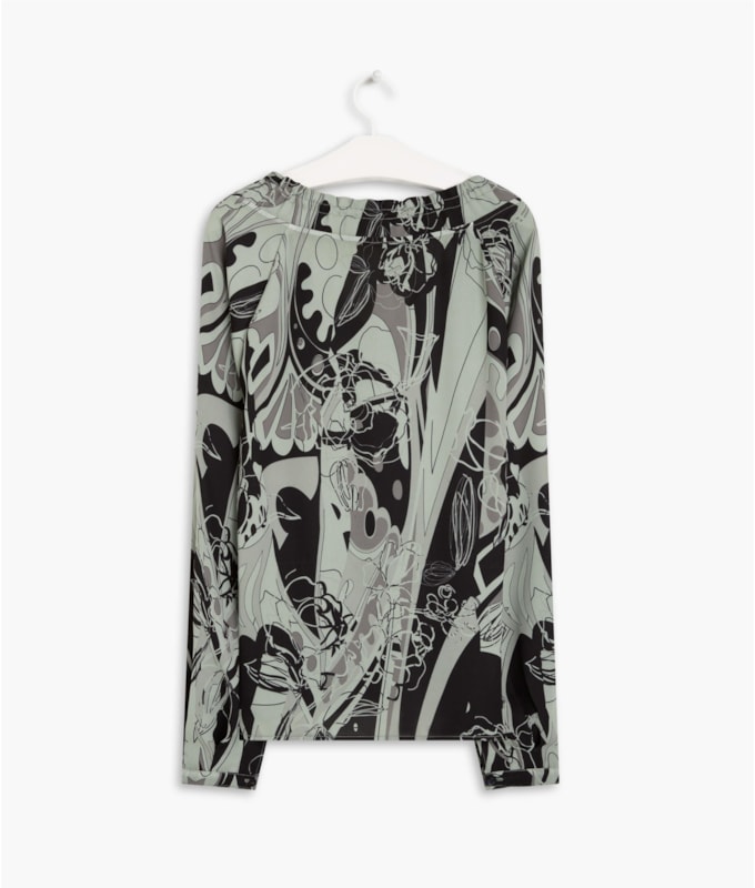 Blusa Palmer Est Tulum Verde Oliva
