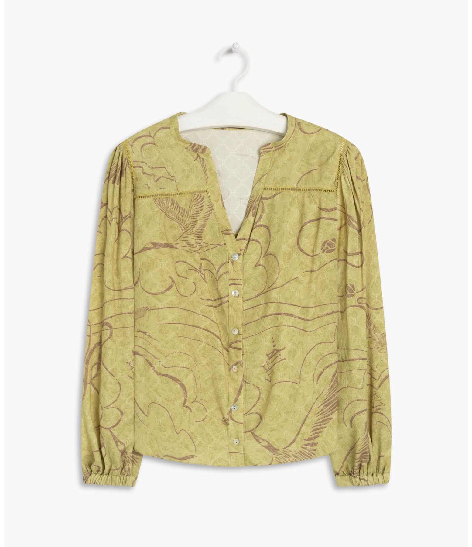 Blusa Pauli Crane Bamboo