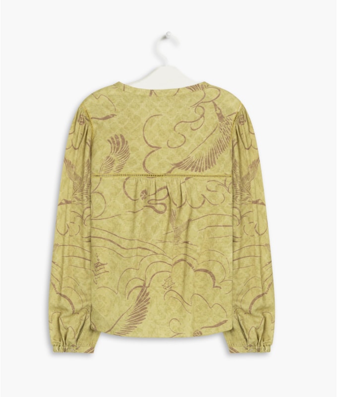 Blusa Pauli Crane Bamboo