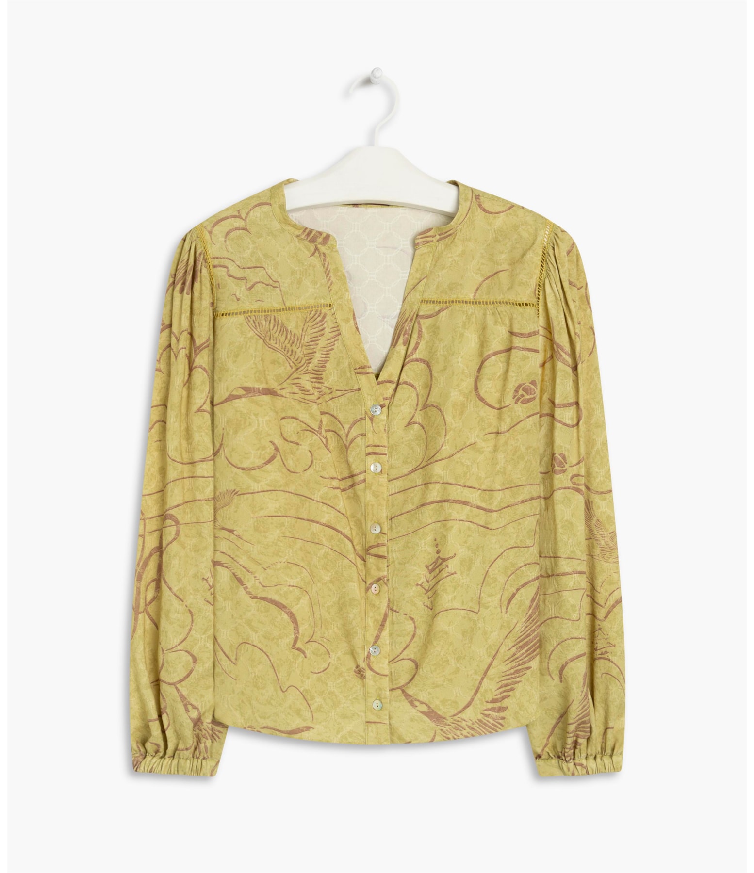 Blusa Pauli Crane Bamboo