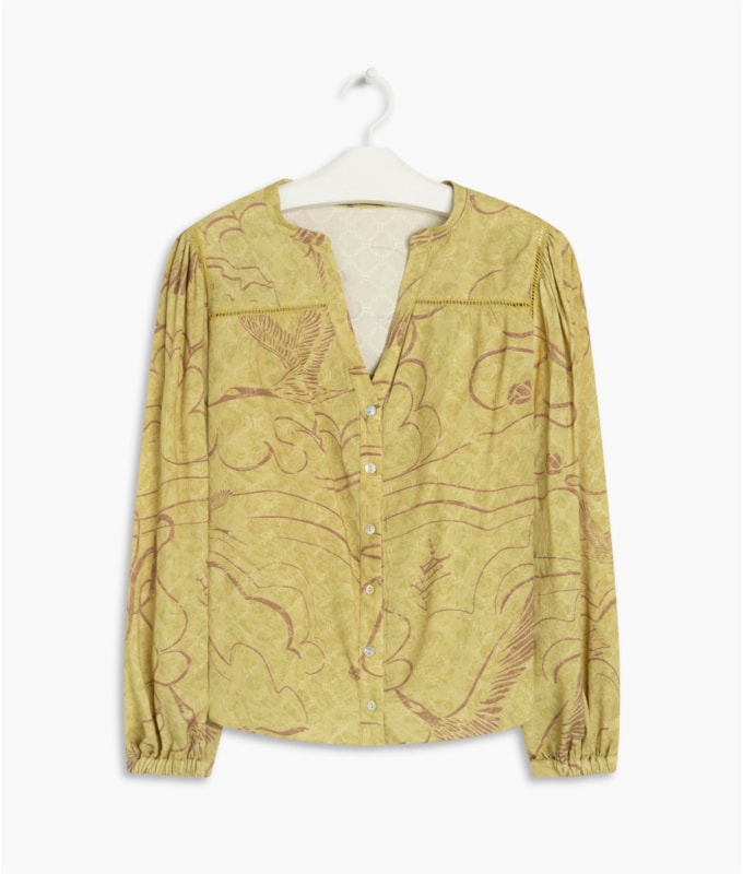 Blusa Pauli Crane Bamboo