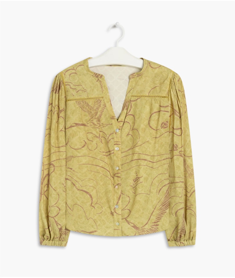 Blusa Pauli Crane Bamboo