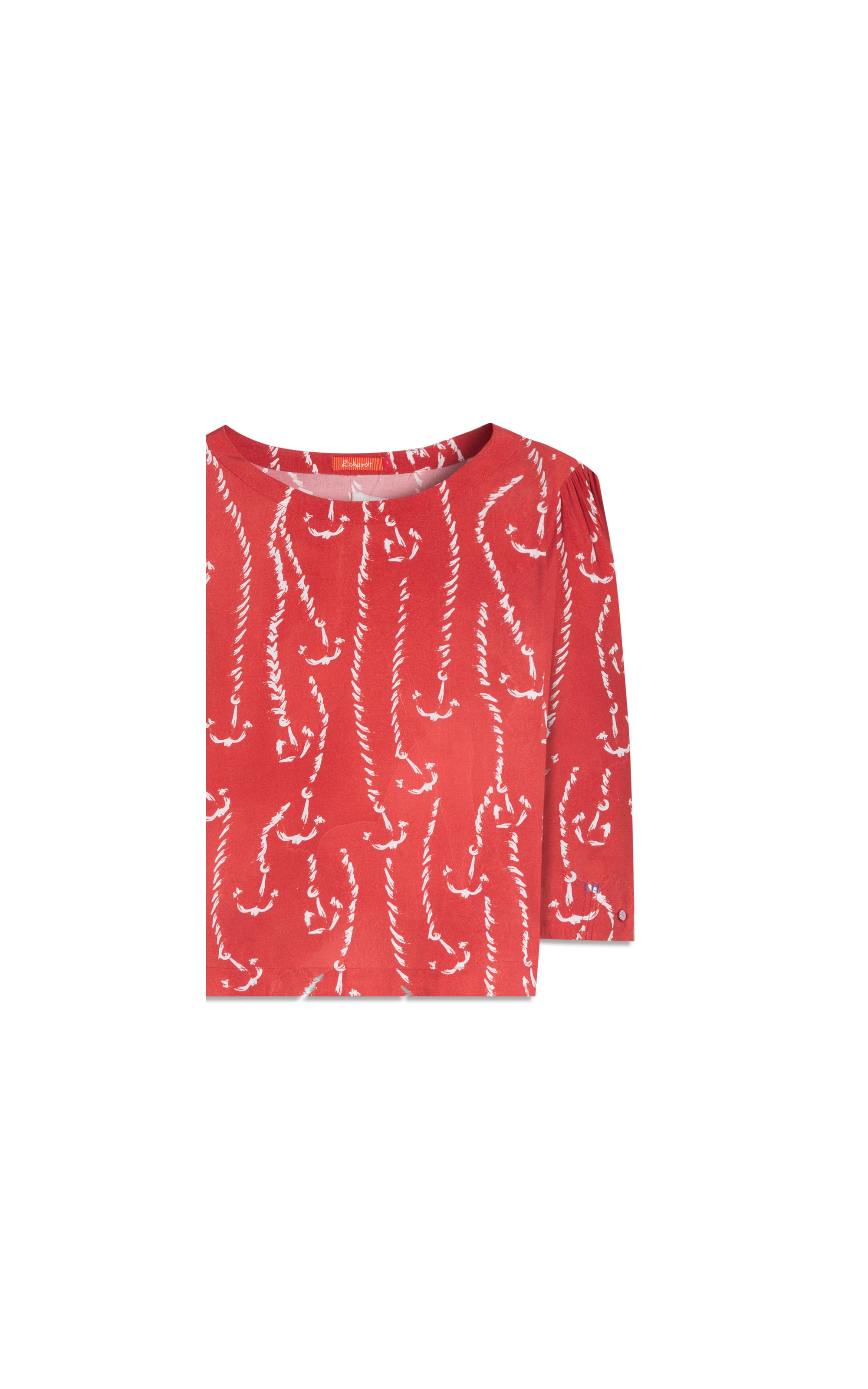 Blusa Petit Cordas Vermelho