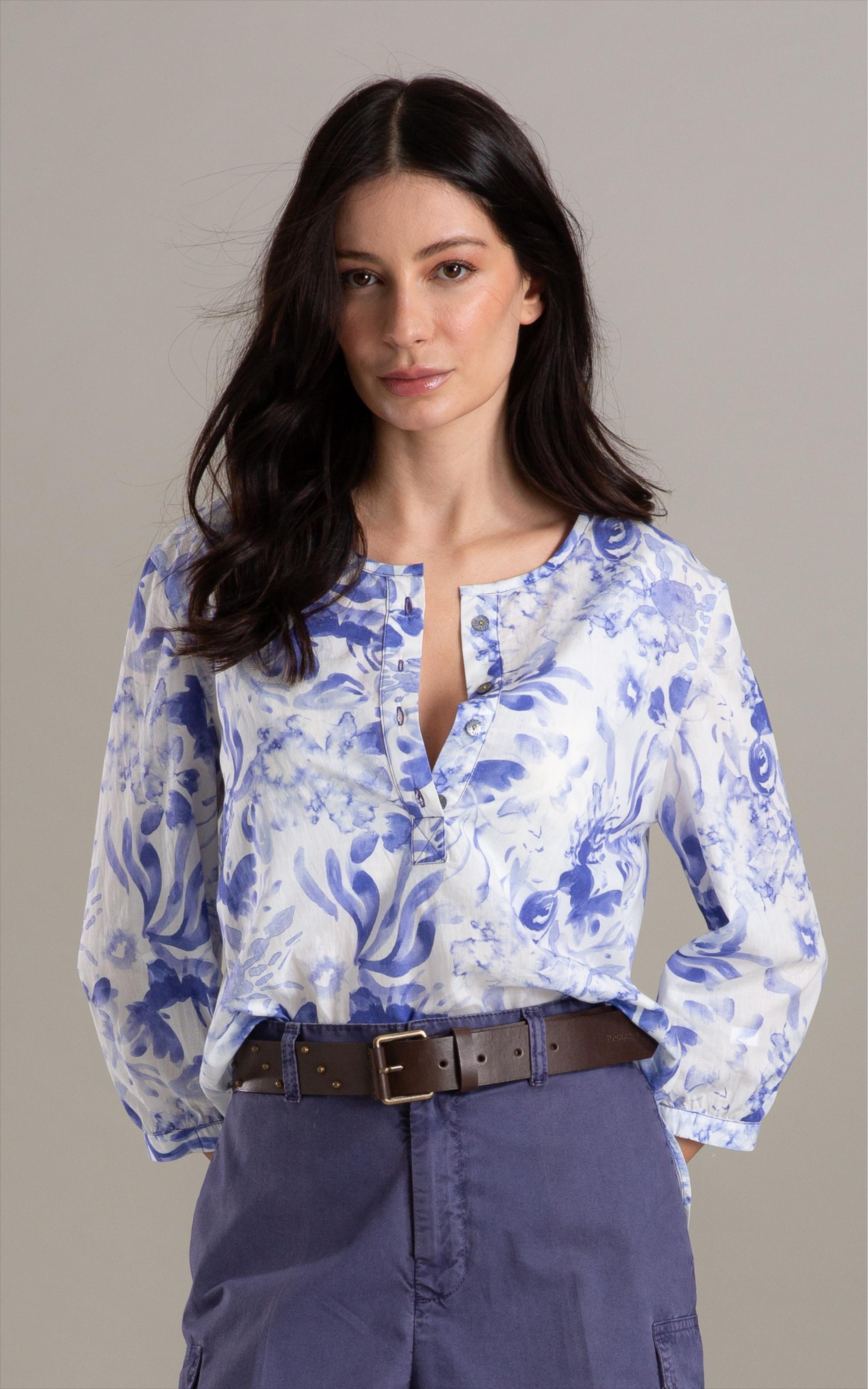 Blusa Pitaya Water Algodao Lavanda