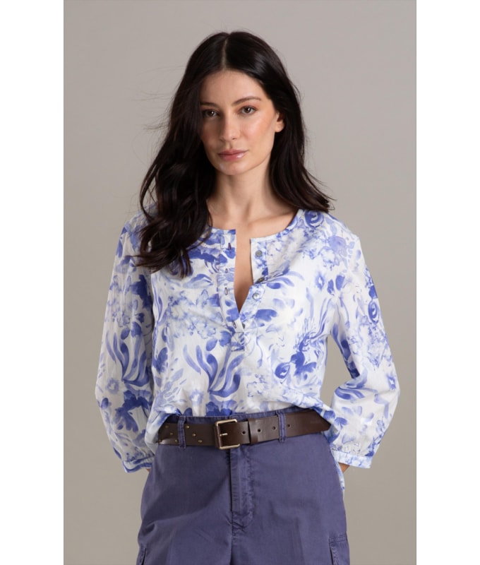 Blusa Pitaya Water Algodao Lavanda
