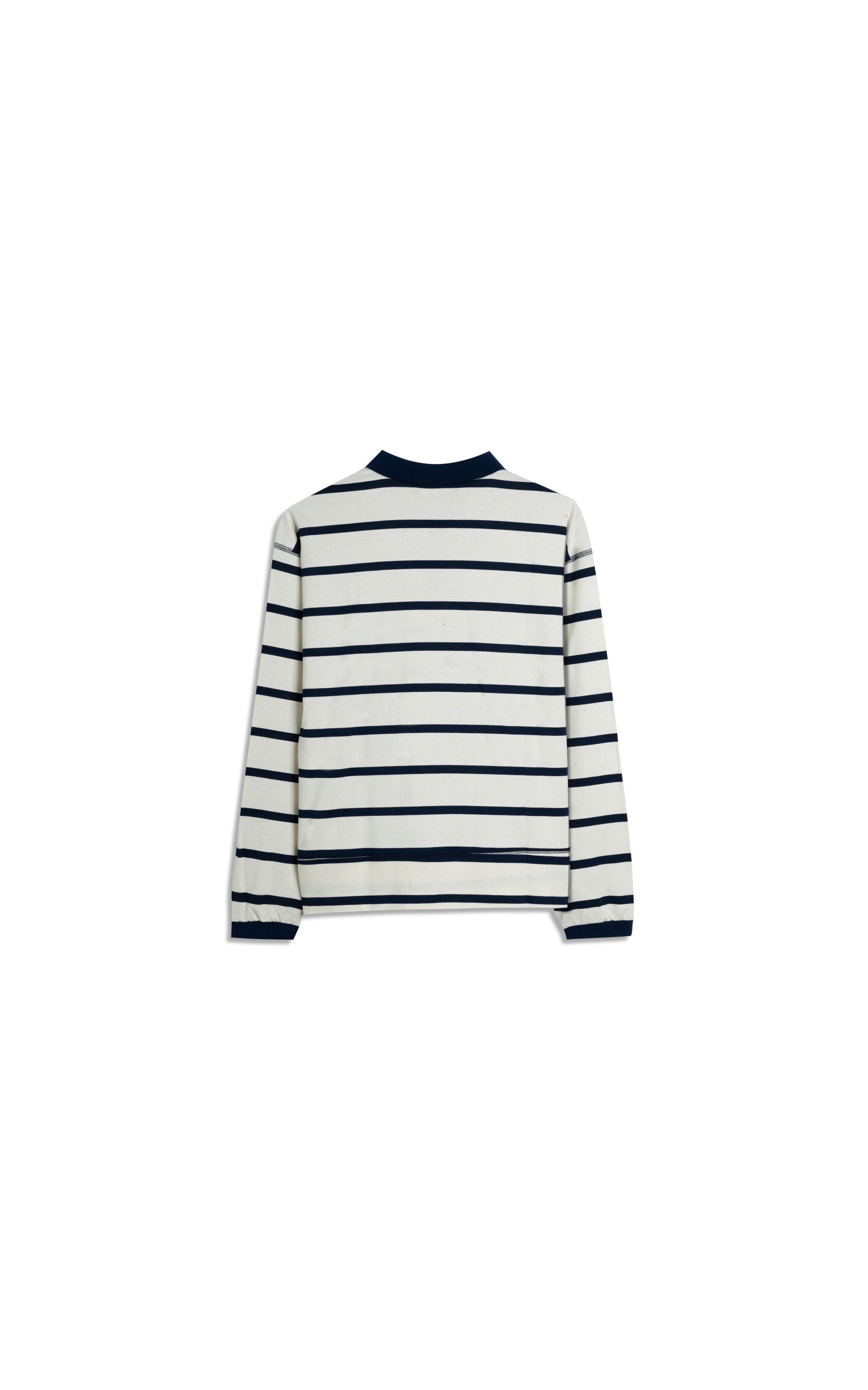 Blusa Polo Caterina Listrado Lb Dark Navy