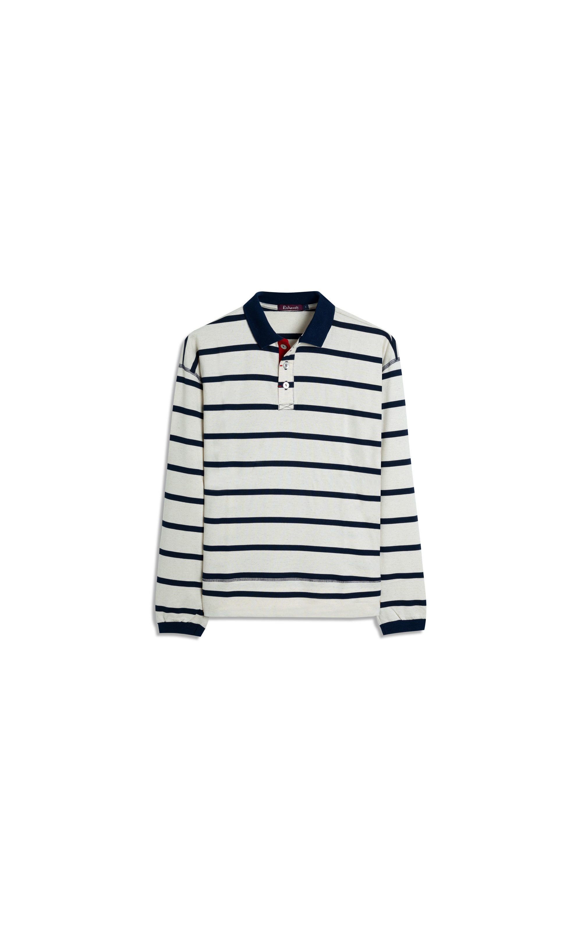 Blusa Polo Caterina Listrado Lb Dark Navy