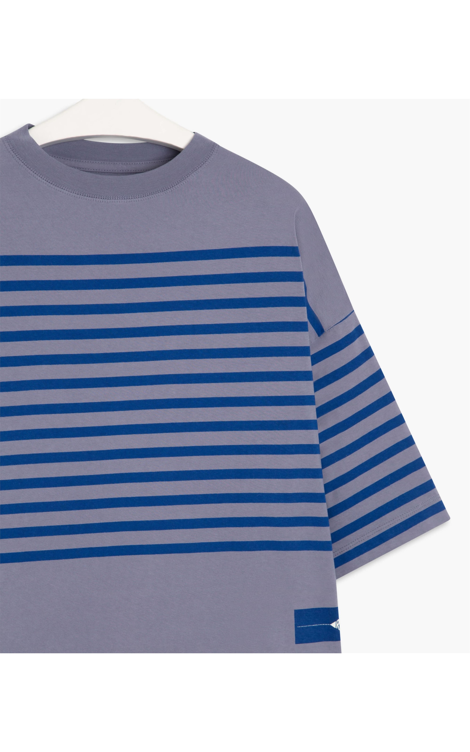 Blusa Puglia Listrada Azul Pervante