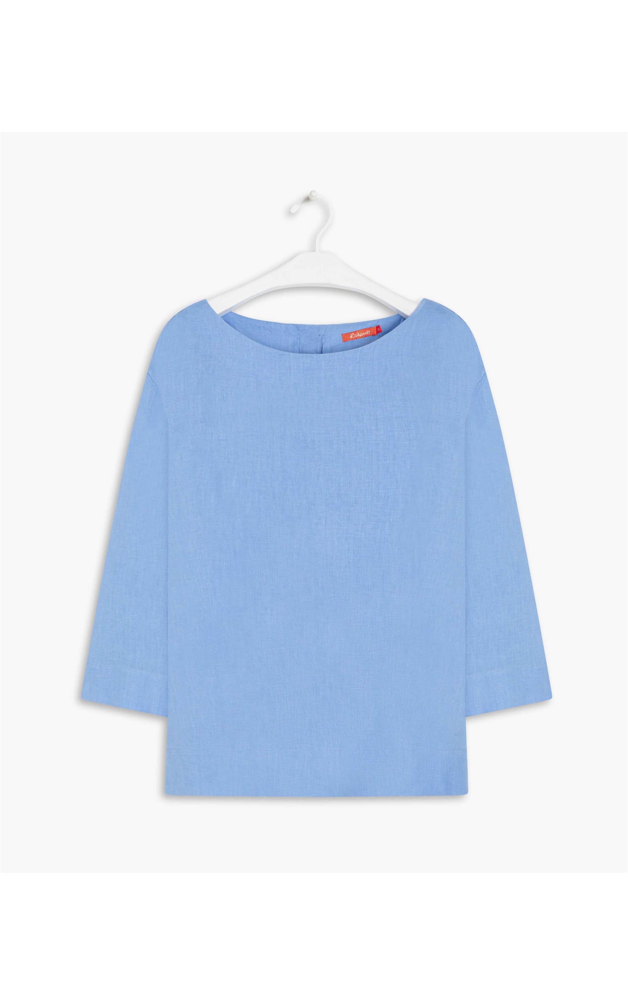 Blusa  Puro Linho  Bia Azul Claro
