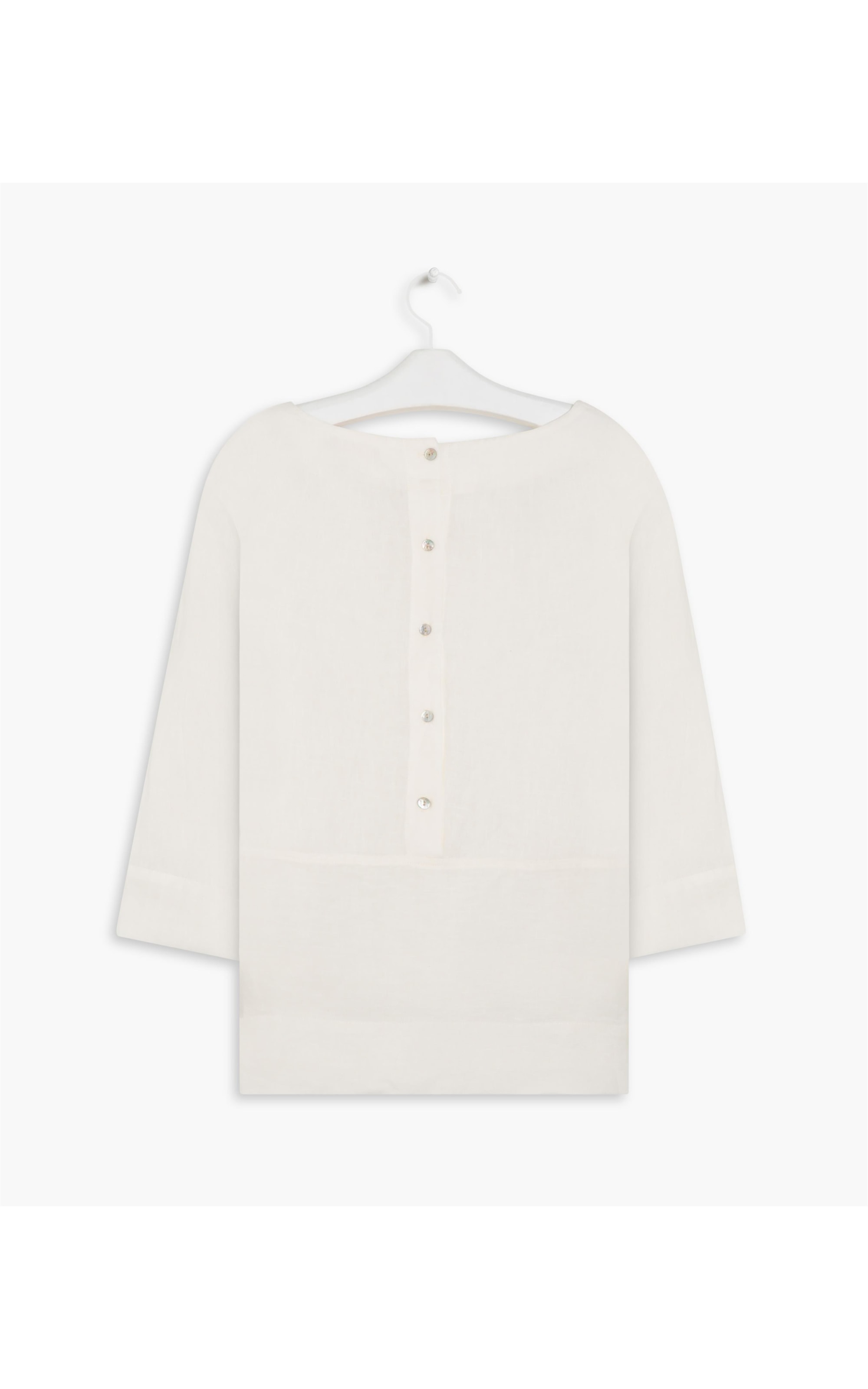 Blusa  Puro Linho  Bia Branco