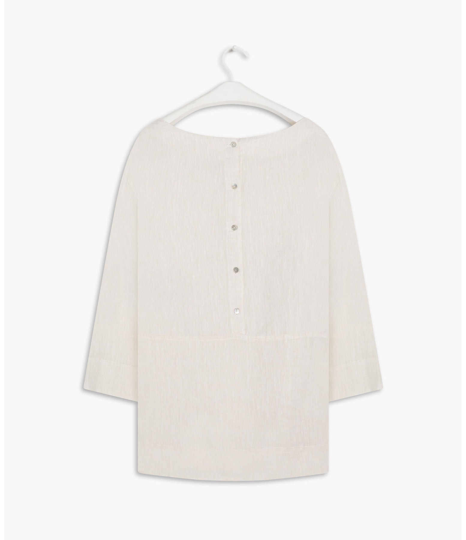 Blusa Puro Linho  Bia Natural