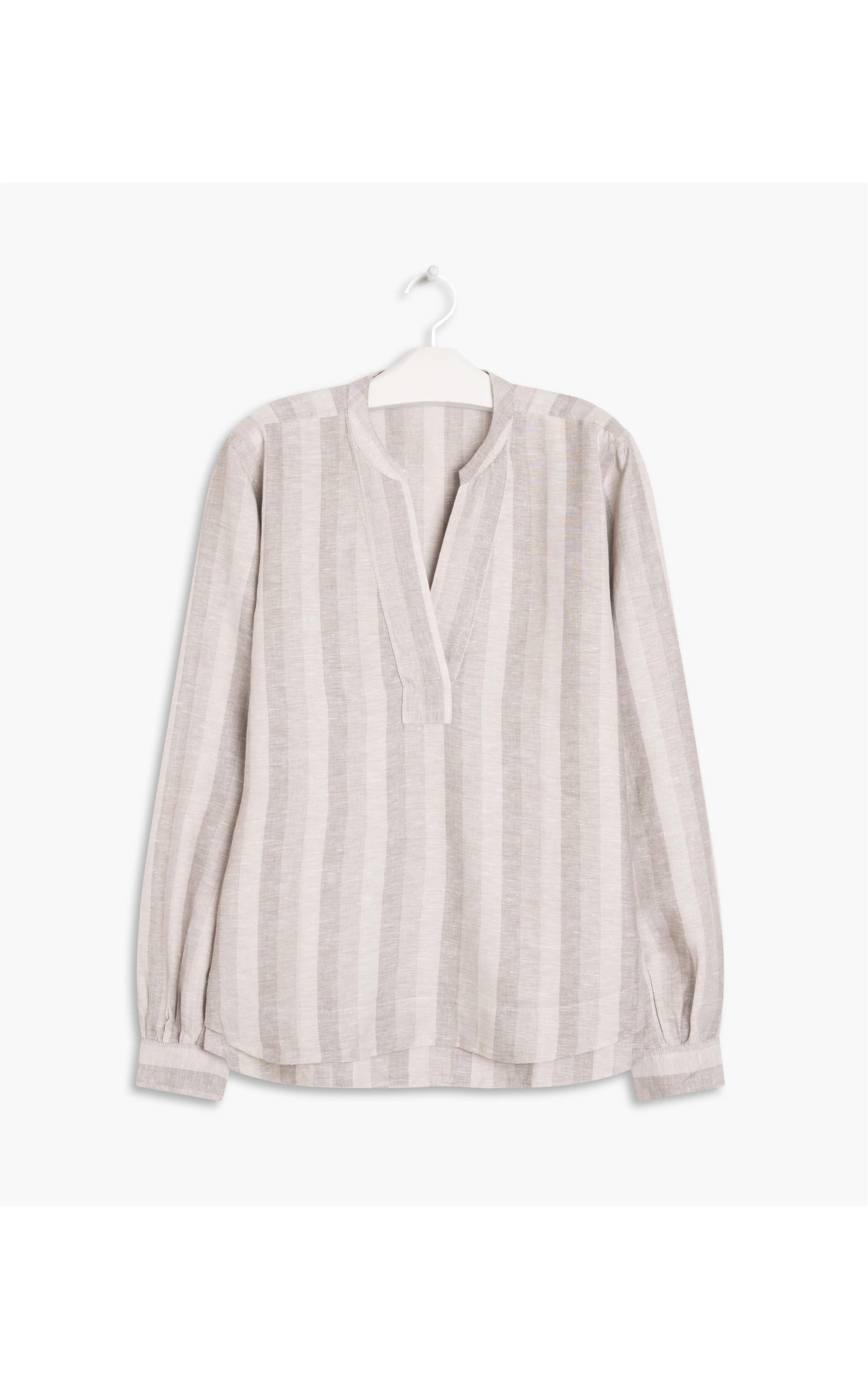 Blusa  Puro Linho  Laís Tom Caqui