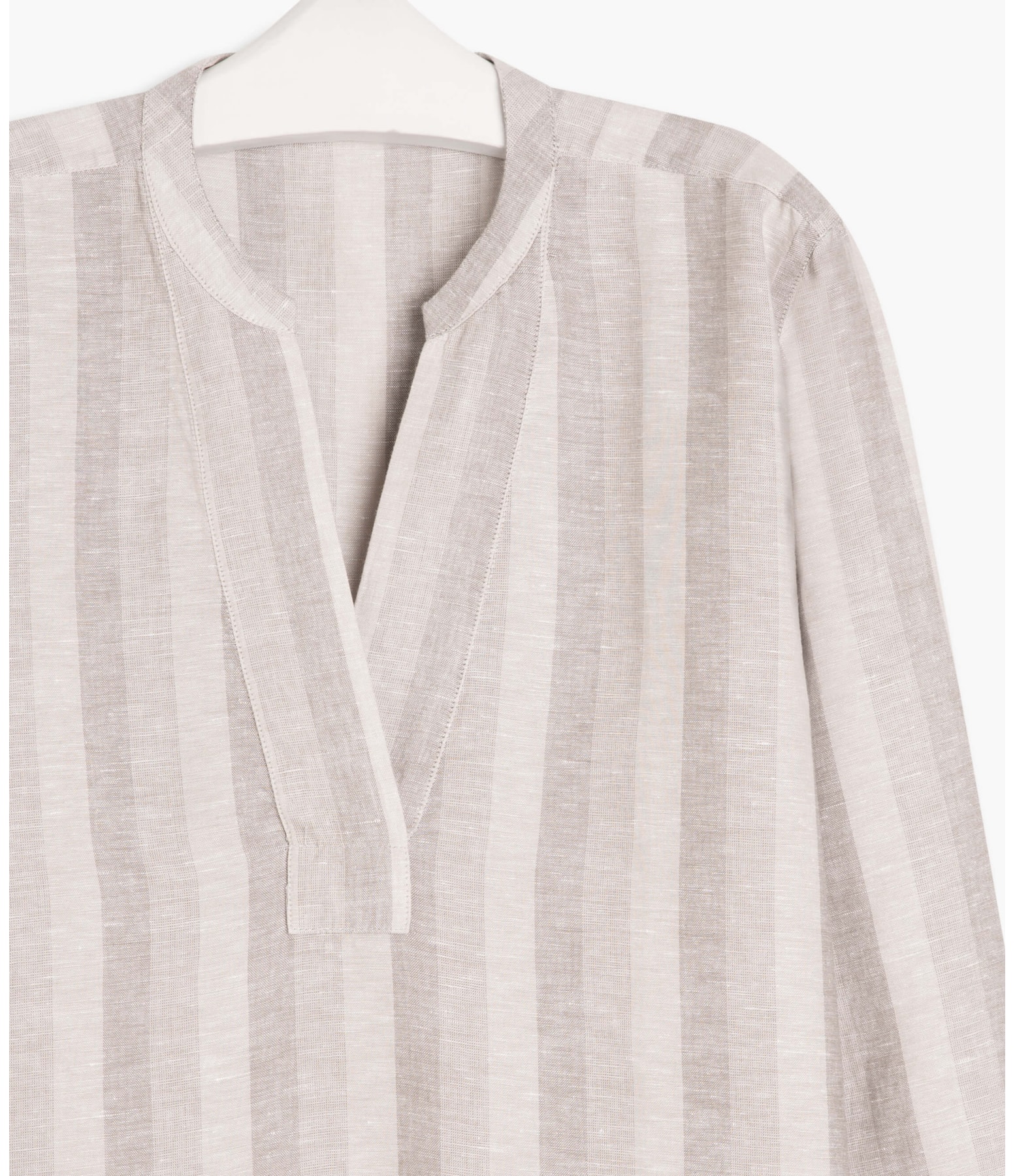 Blusa  Puro Linho  Laís Tom Caqui