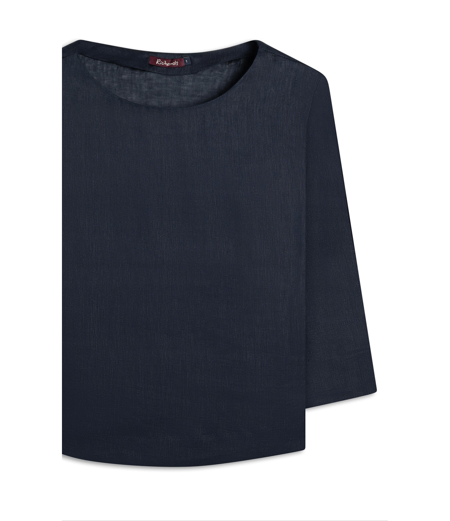 Blusa  Puro Linho Nadine Dark Navy
