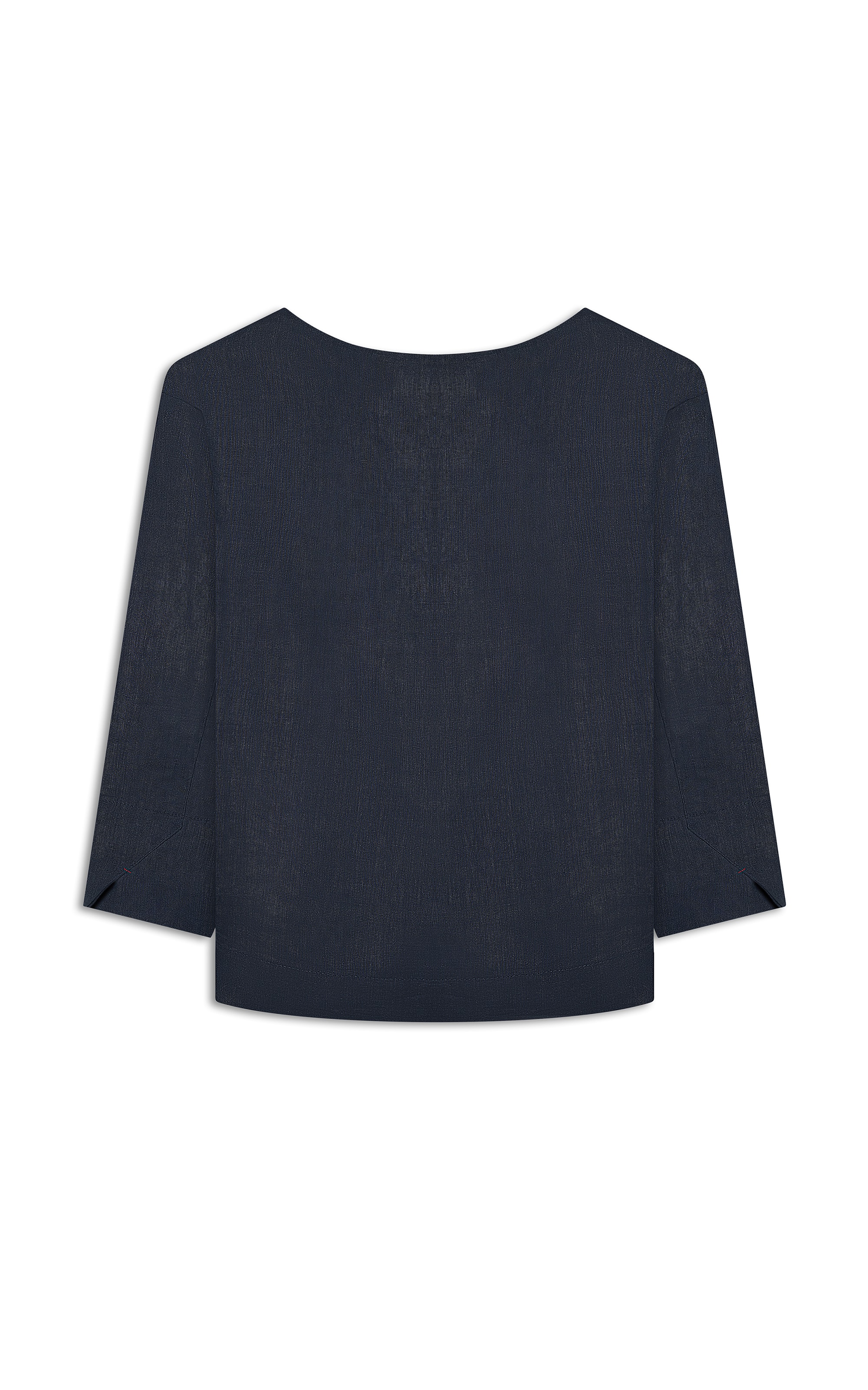 Blusa  Puro Linho Nadine Dark Navy