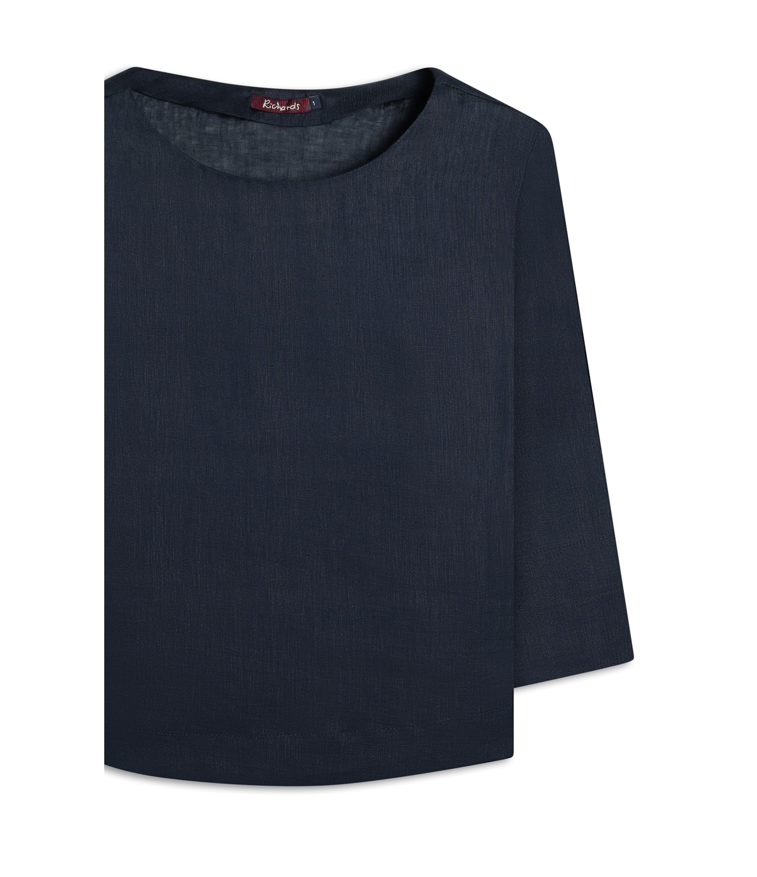 Blusa  Puro Linho Nadine Dark Navy