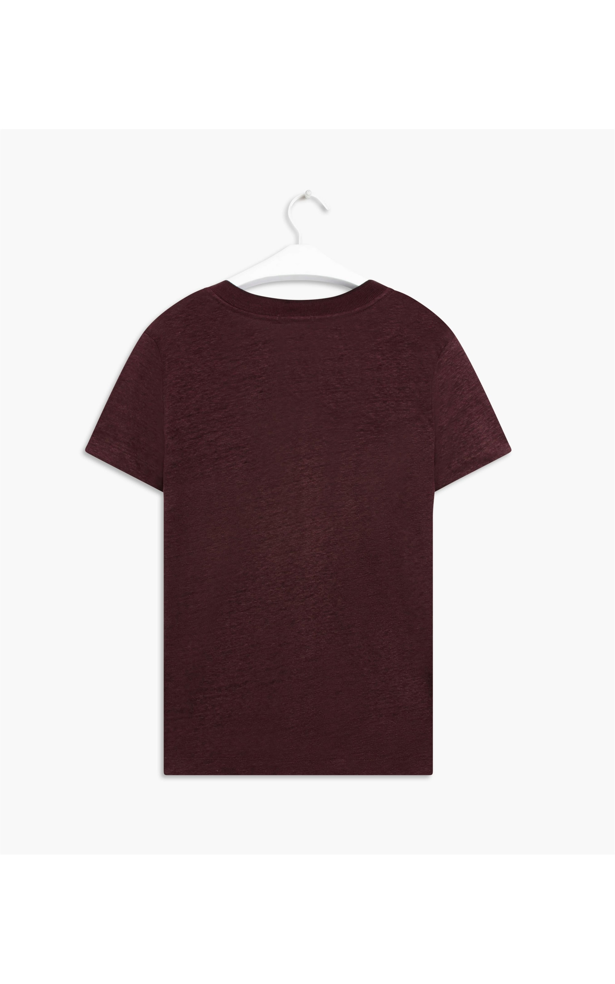 Blusa Puro Linho Paris Vinho
