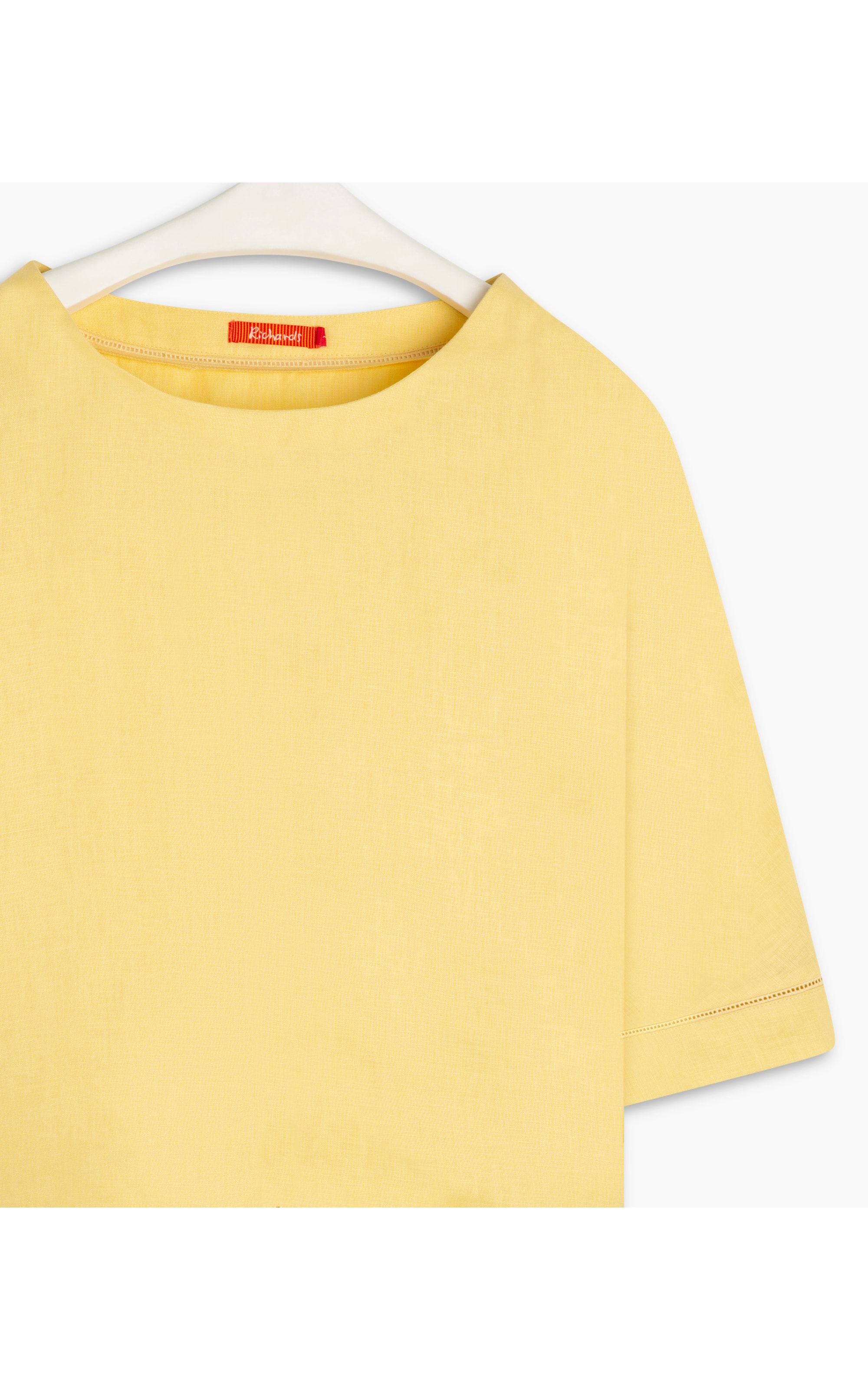 Blusa  Puro Linho  Sierra  Amarelo