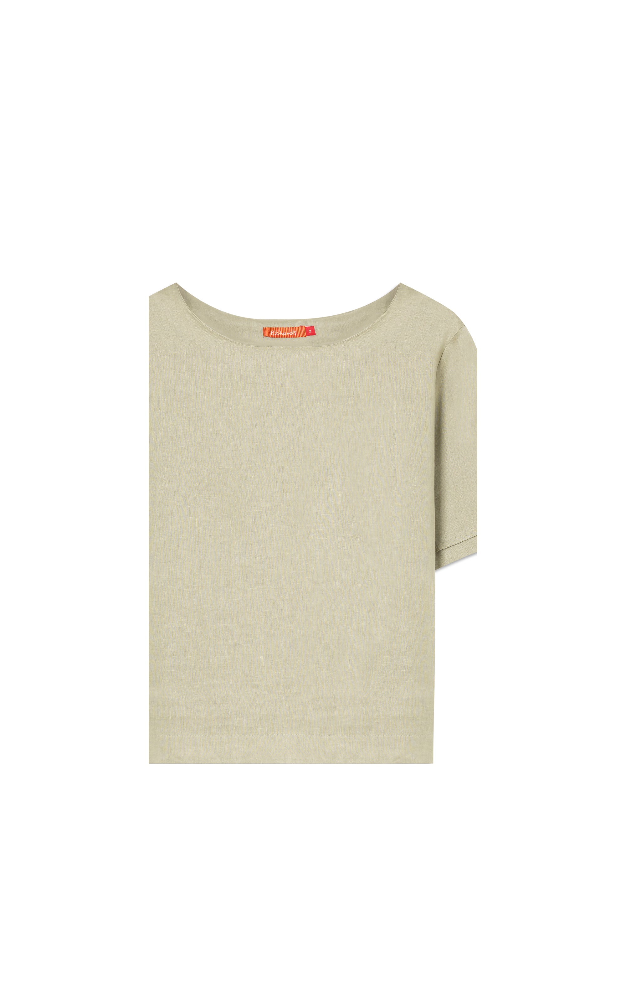 Blusa  Puro Linho Tannie Havana