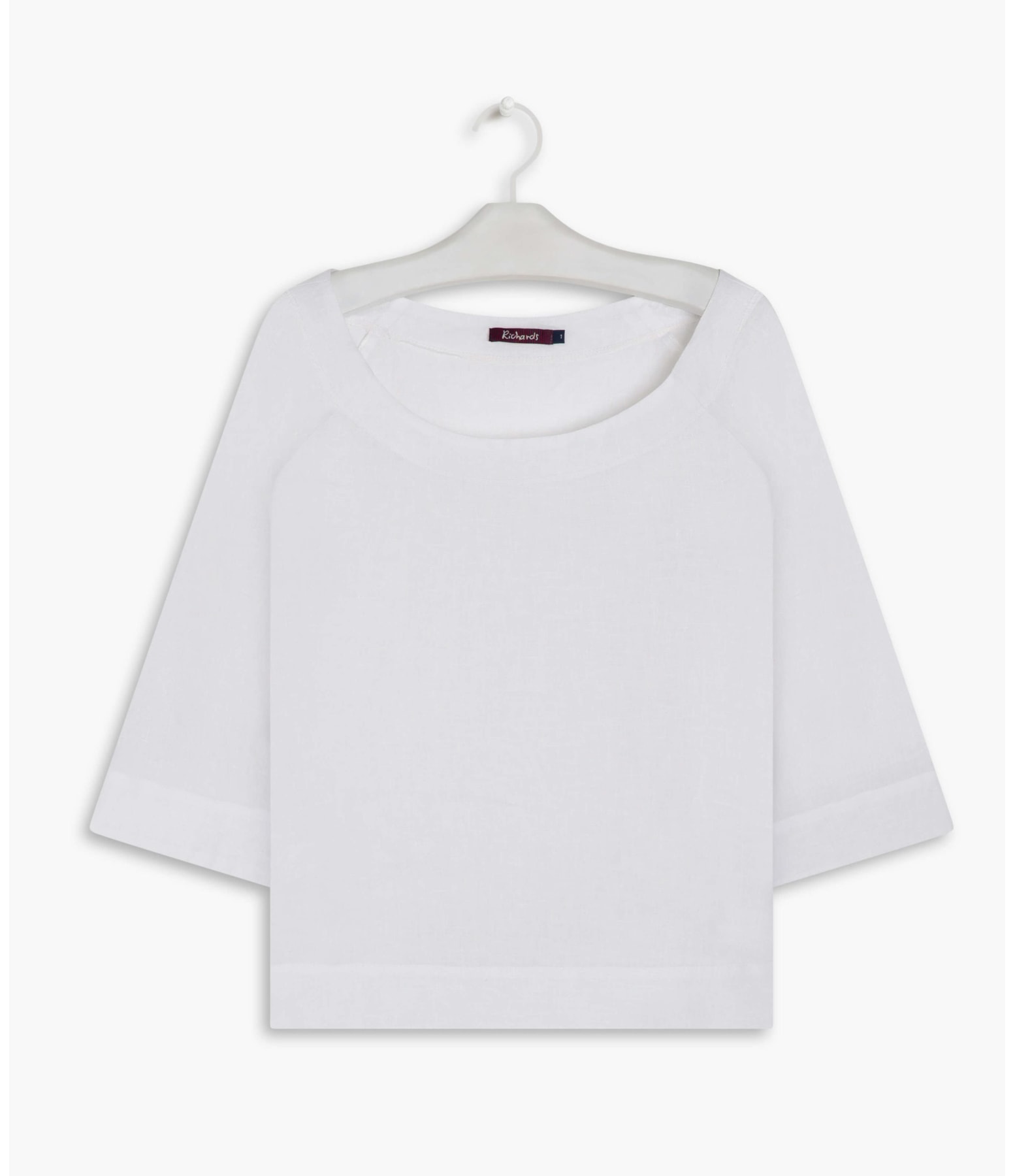 Blusa  Puro Linho  Tilia Branco