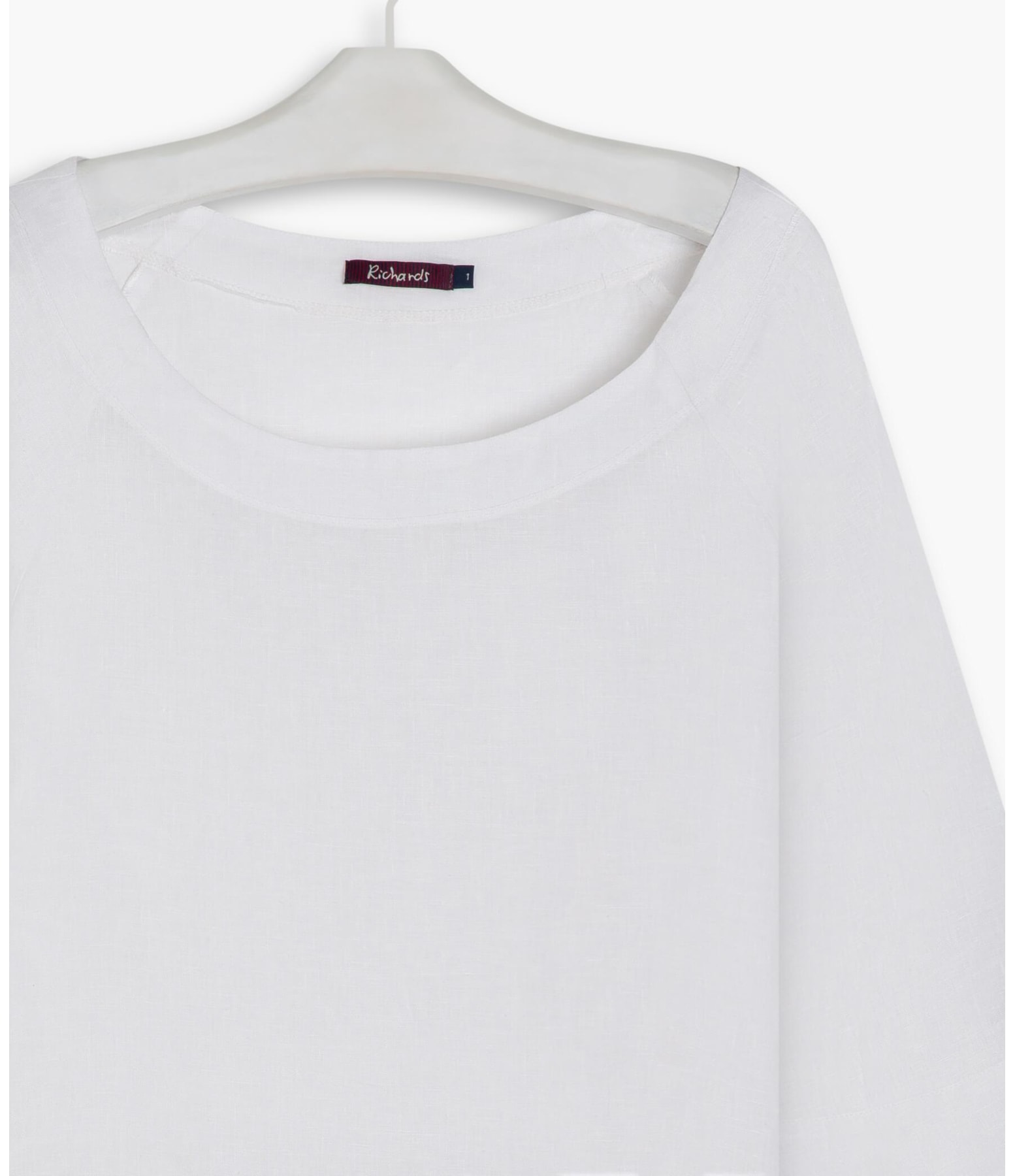 Blusa  Puro Linho  Tilia Branco