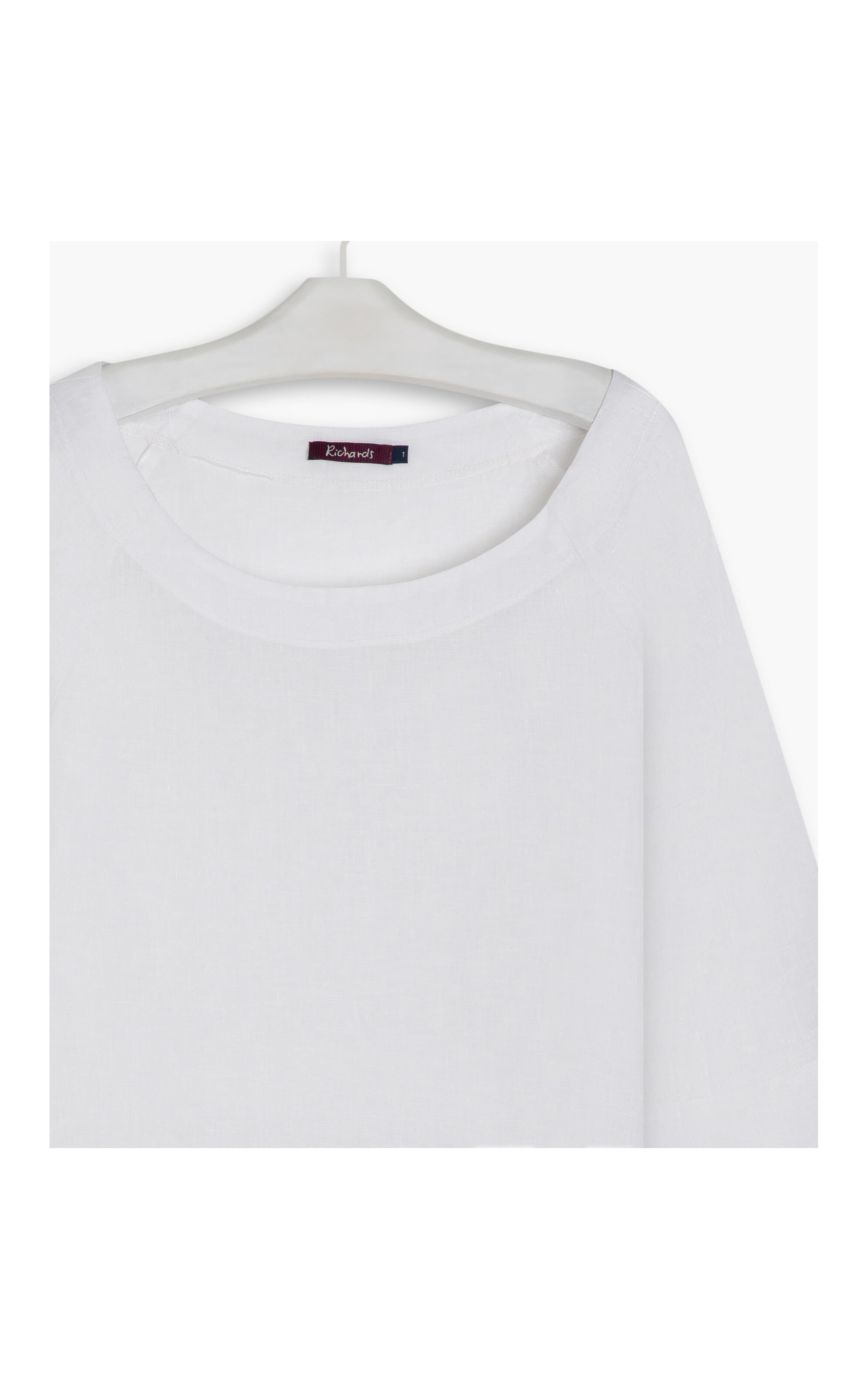 Blusa  Puro Linho  Tilia Branco