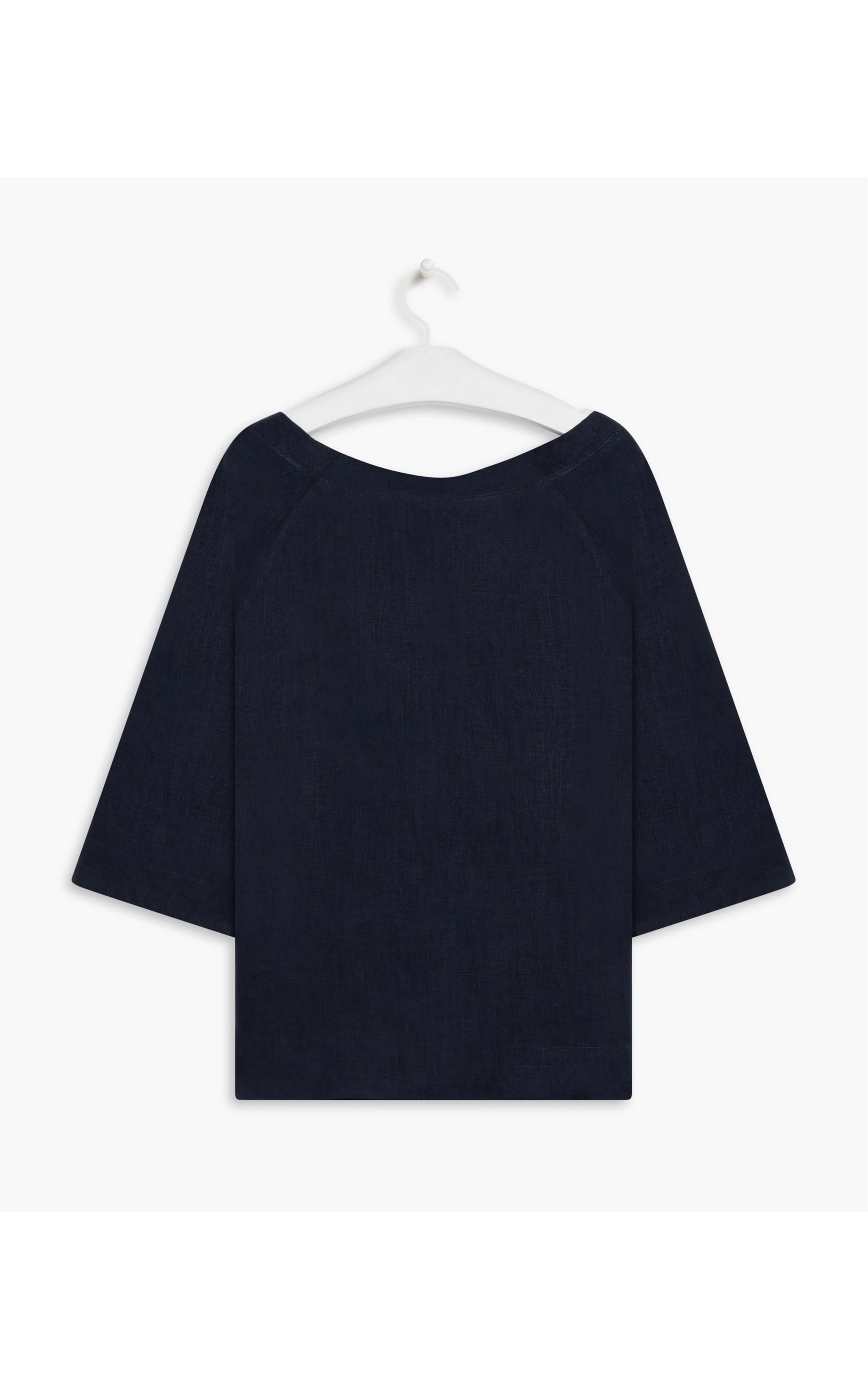 Blusa  Puro Linho  Tilia Marinho