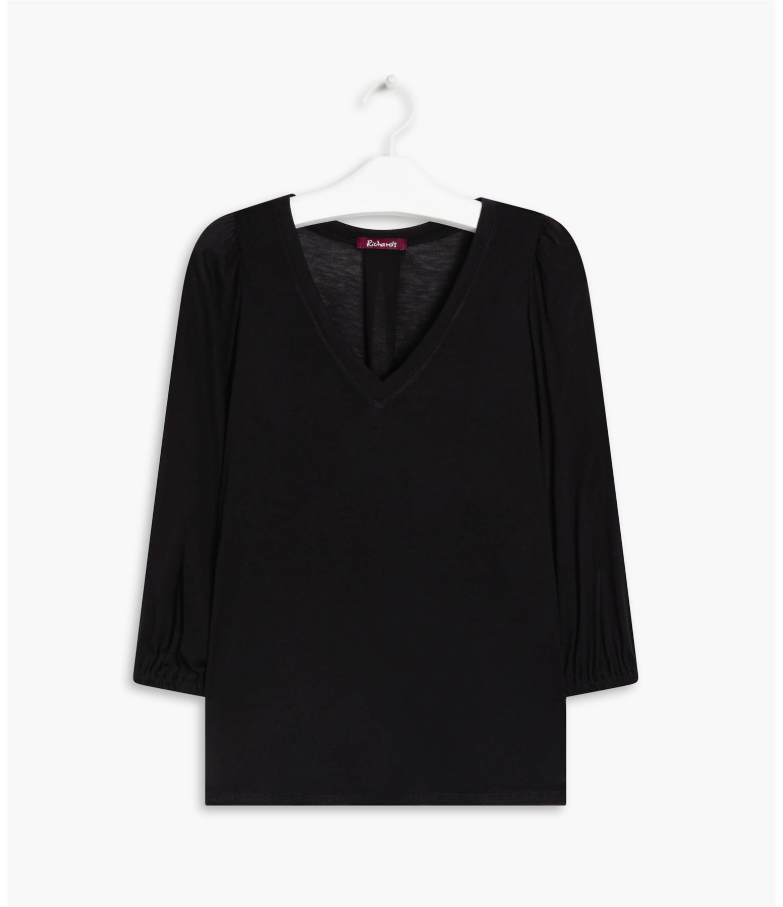 Blusa Rosalia Lisa Soft Mesh Preto