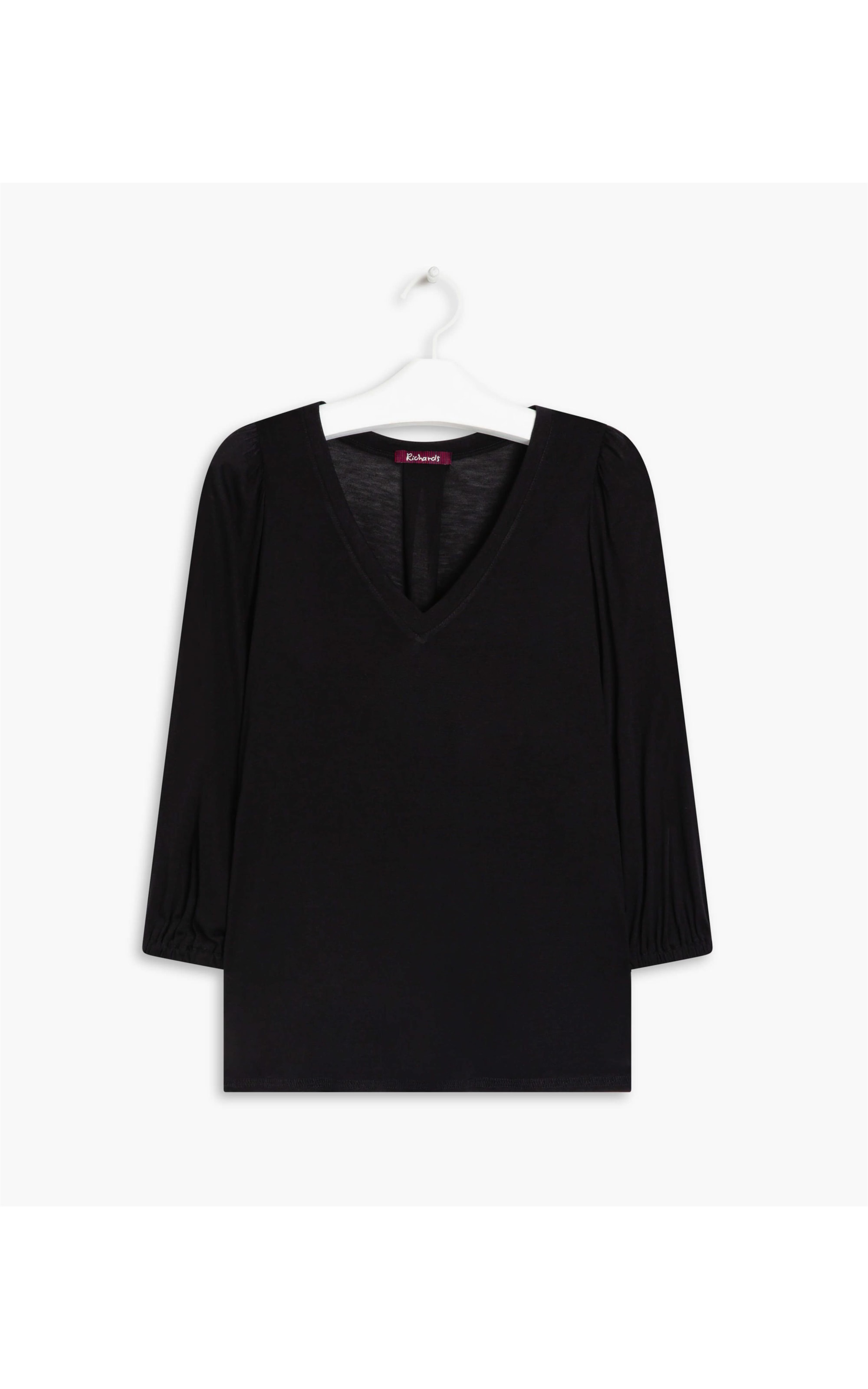 Blusa Rosalia Lisa Soft Mesh Preto