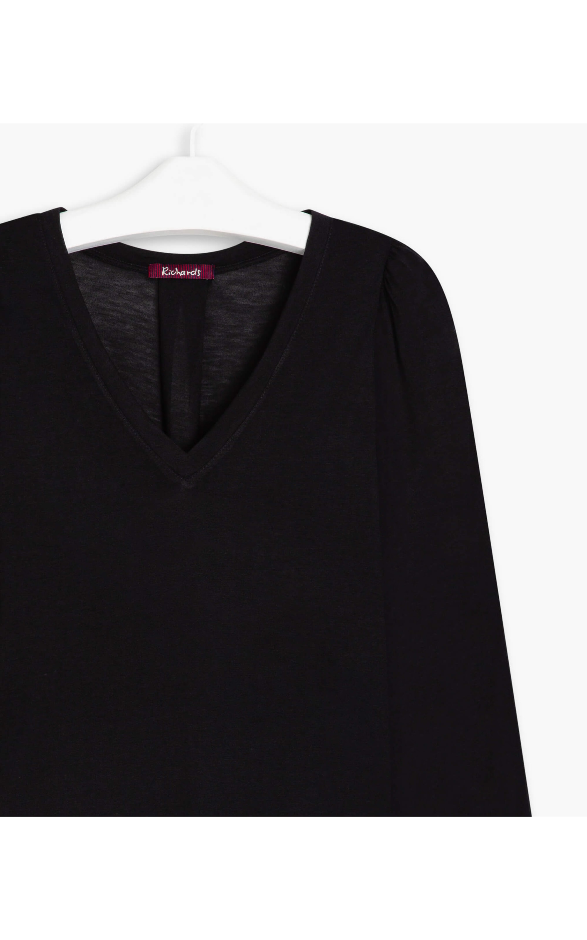 Blusa Rosalia Lisa Soft Mesh Preto