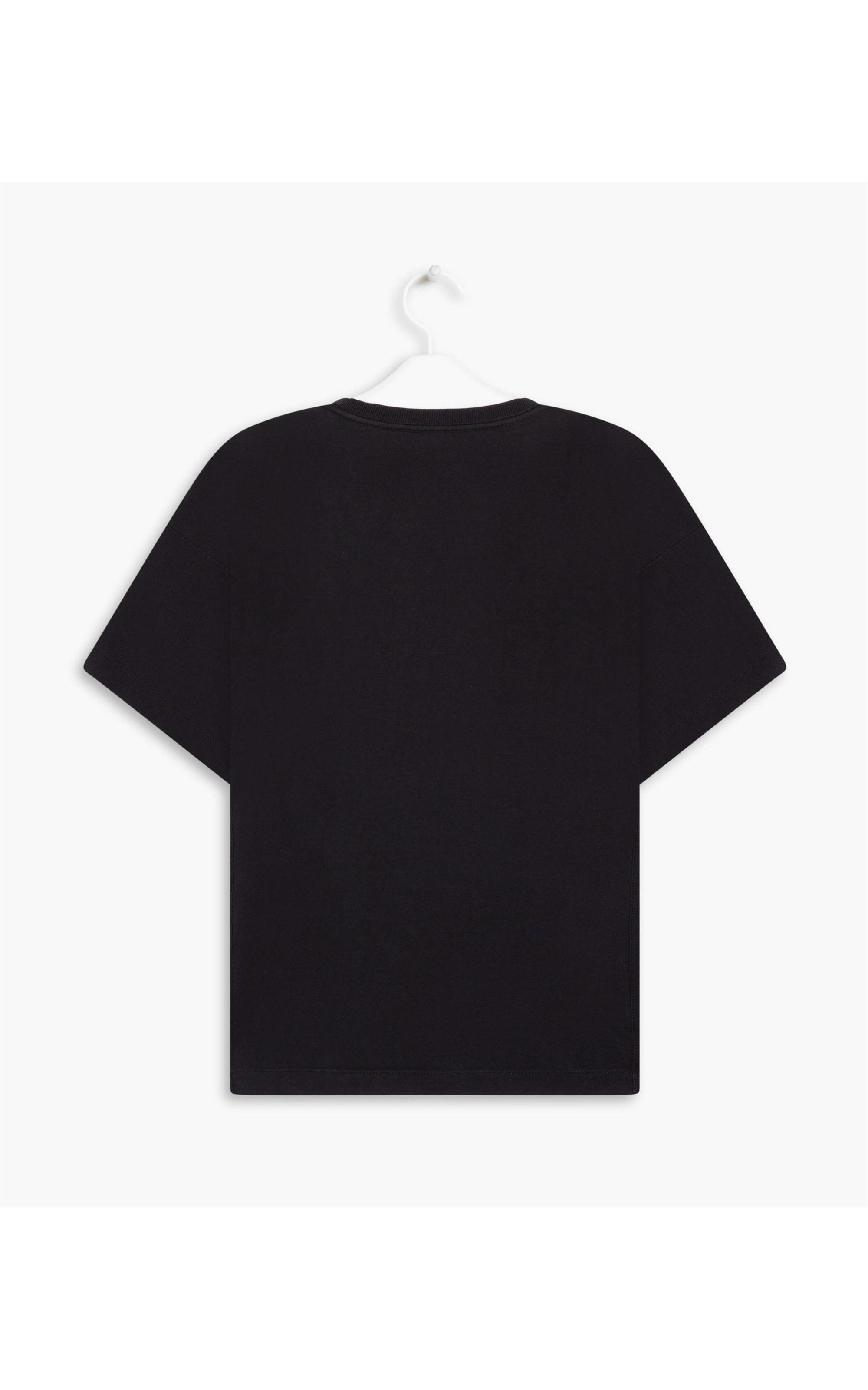 Blusa Samira Estampada Lobo Gd Preto