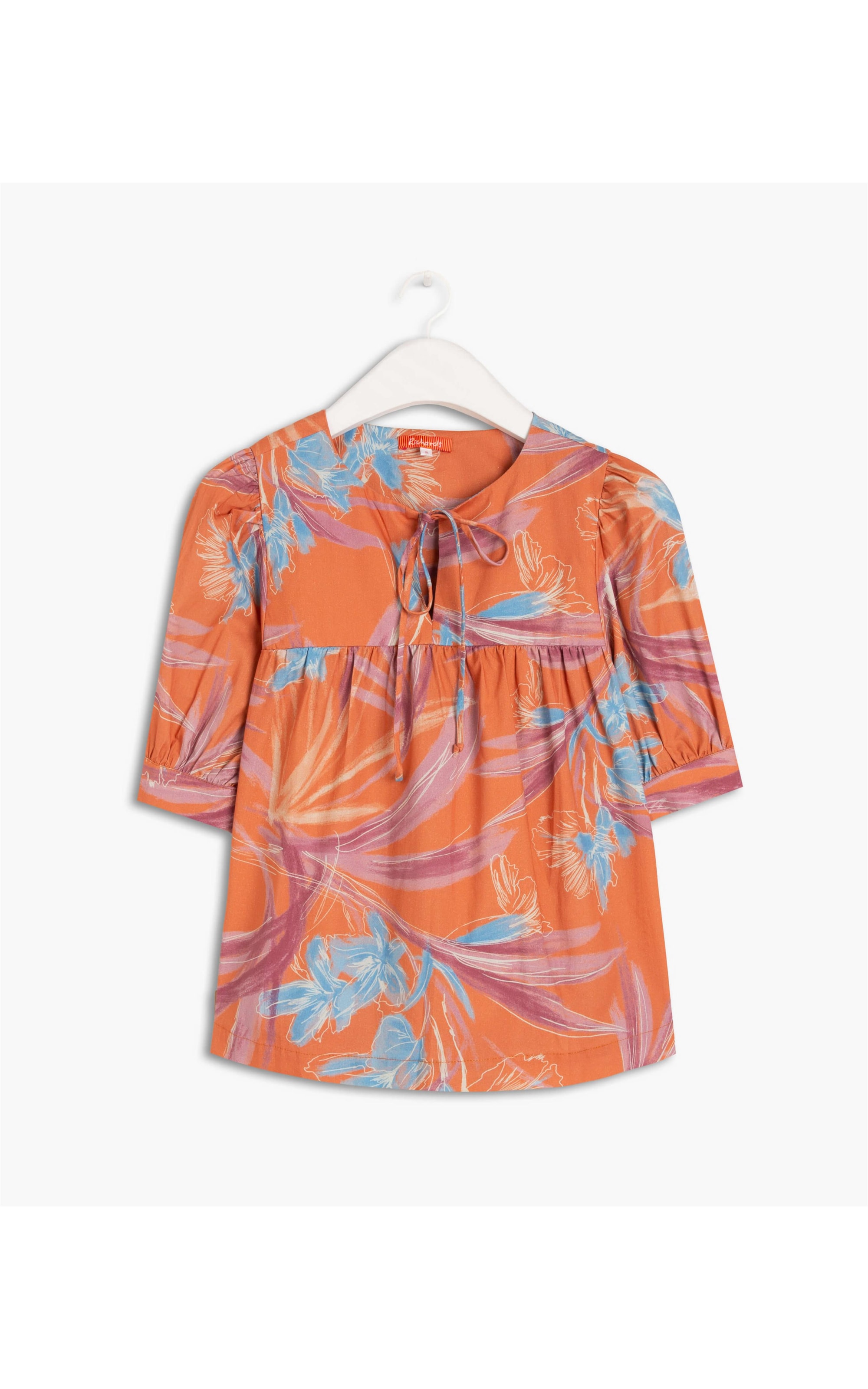  Blusa Sancho Est Garden Line Goiaba