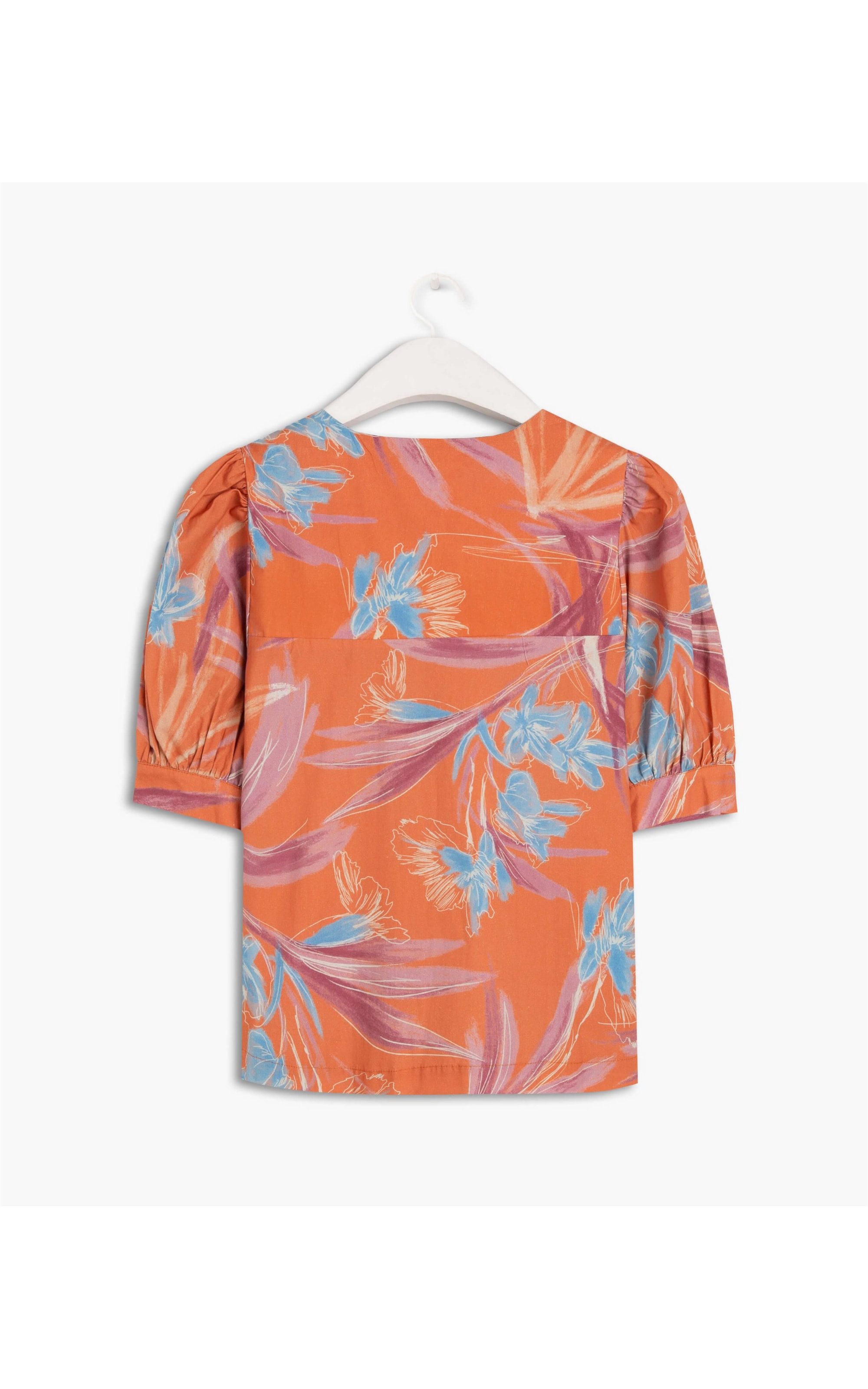  Blusa Sancho Est Garden Line Goiaba
