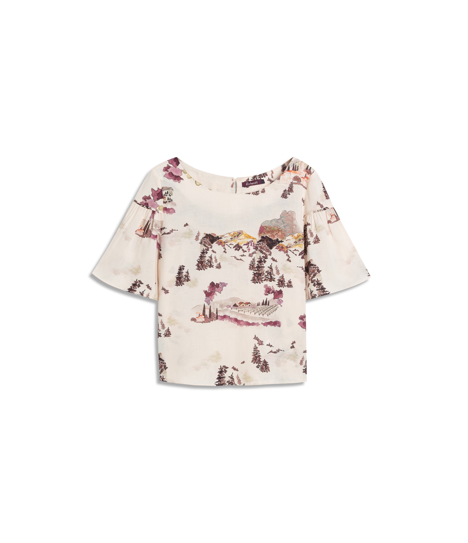 Blusa Serena Vineyard Linho Blend Natural