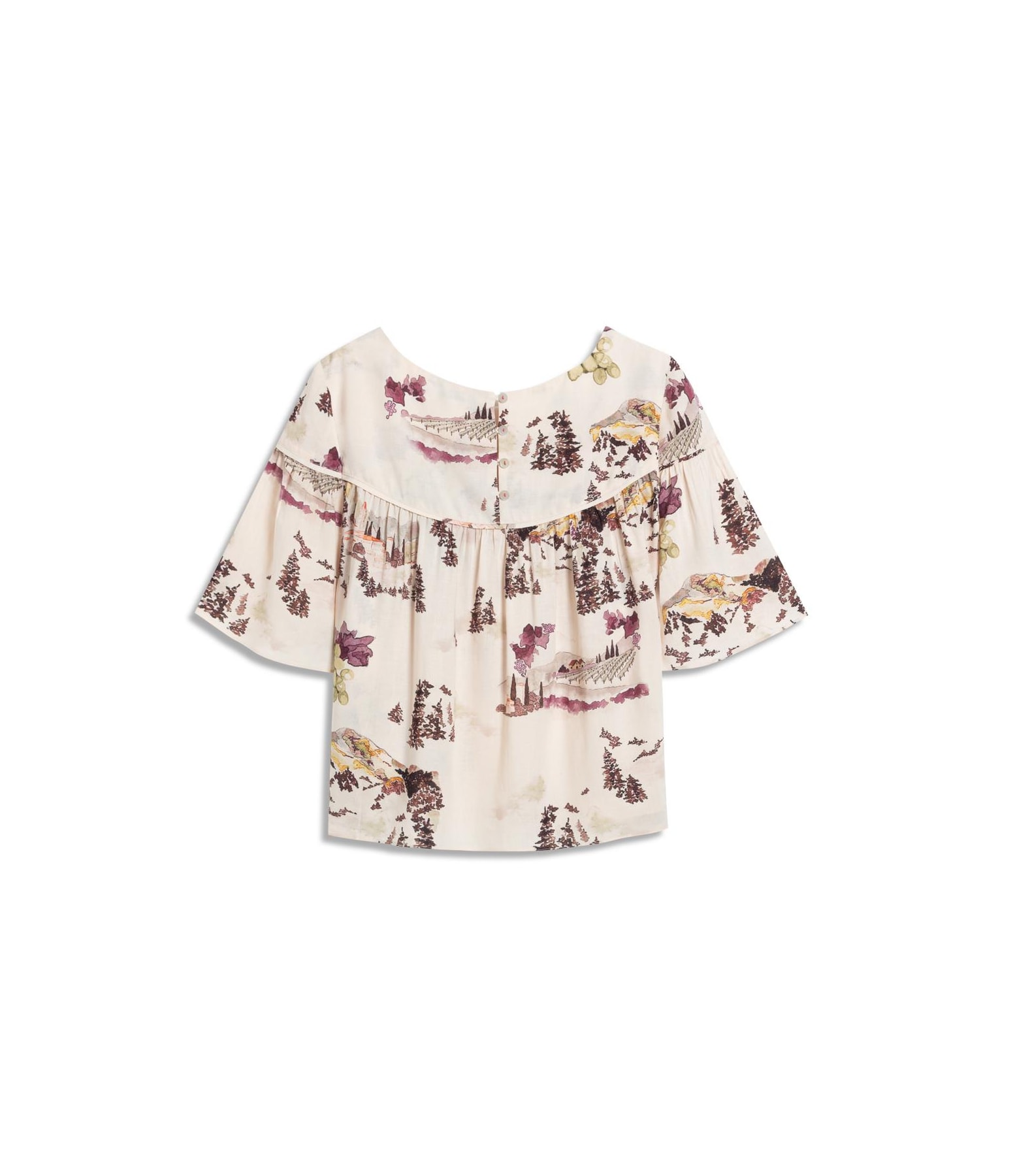 Blusa Serena Vineyard Linho Blend Natural