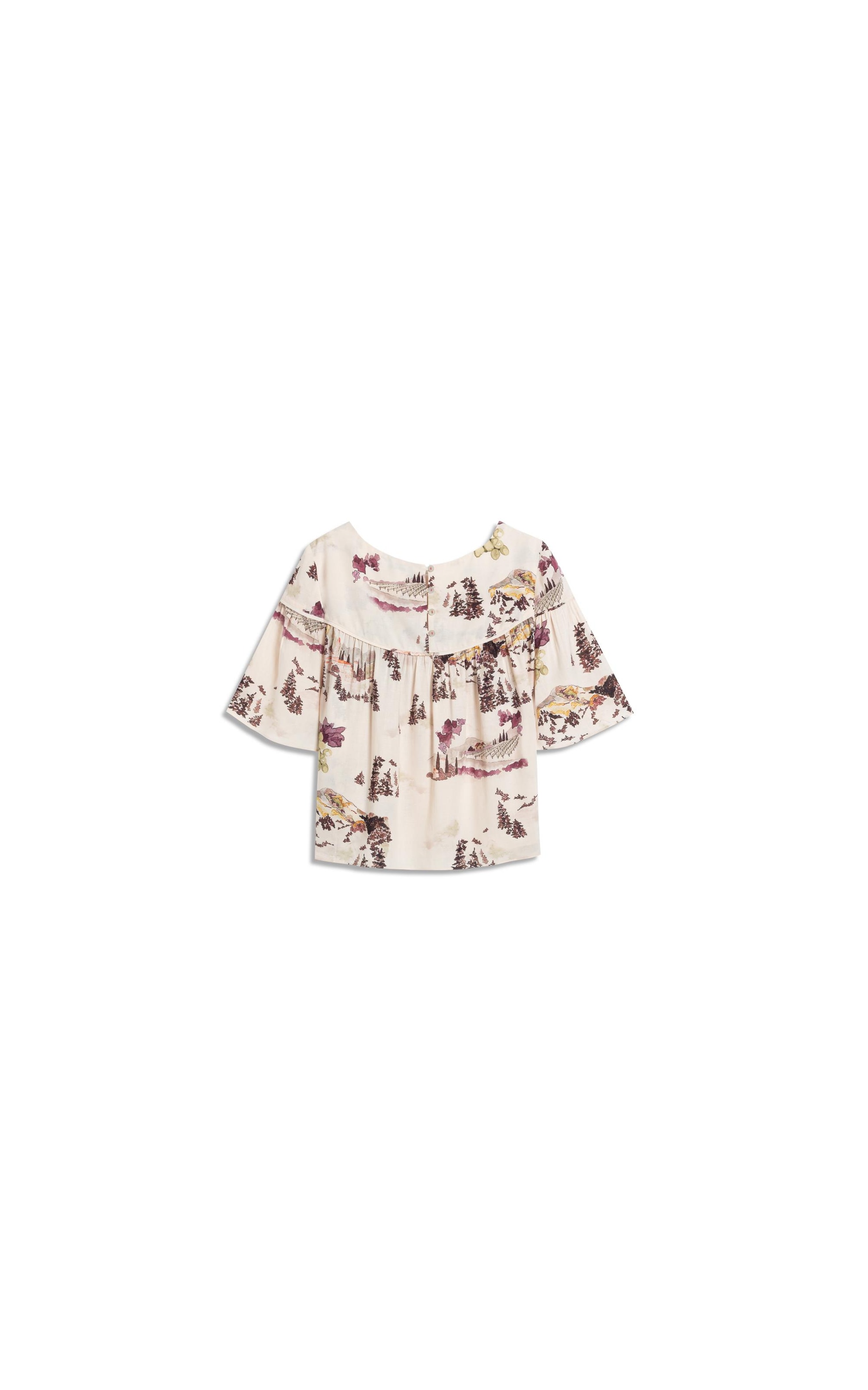 Blusa Serena Vineyard Linho Blend Natural