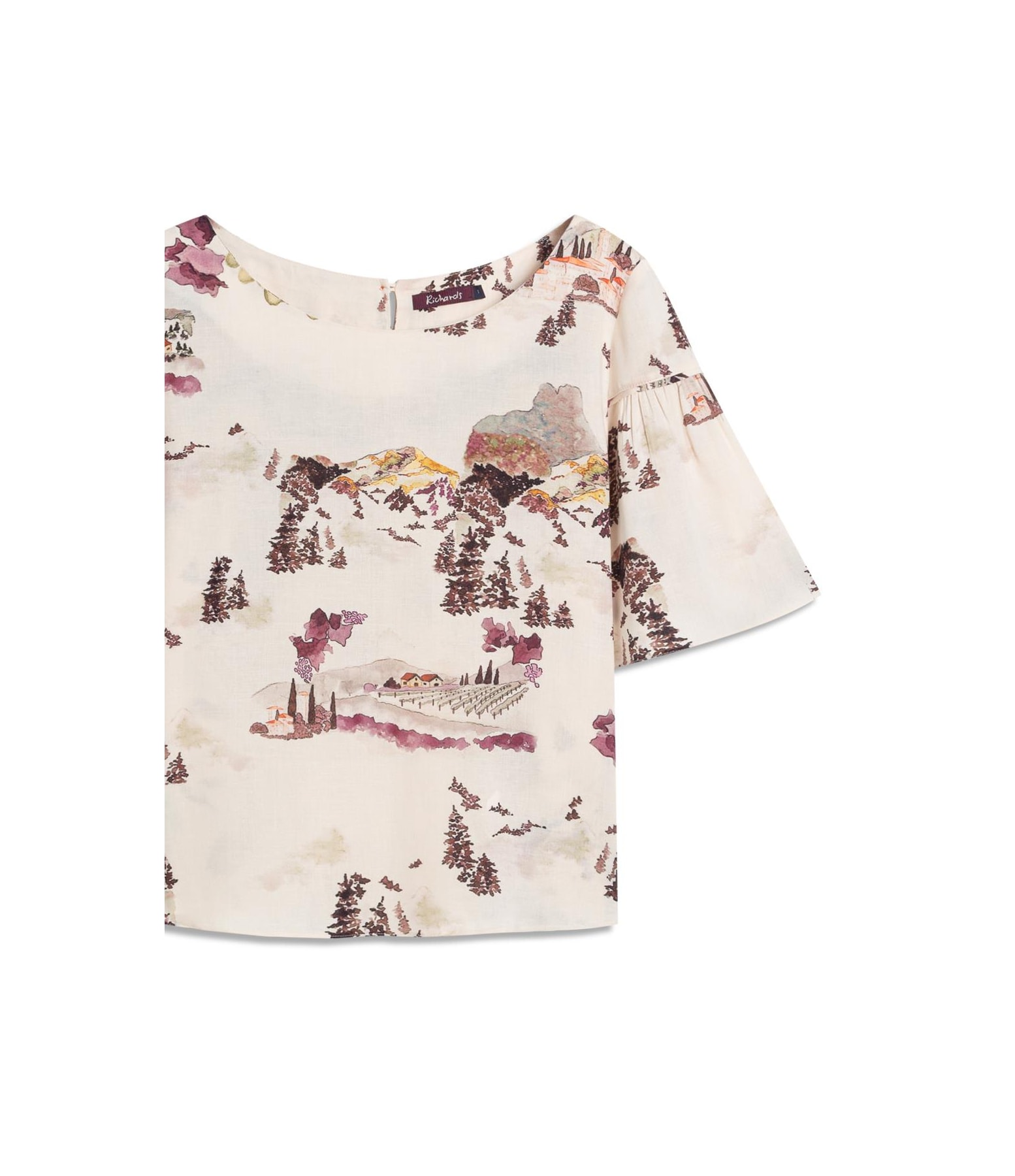 Blusa Serena Vineyard Linho Blend Natural