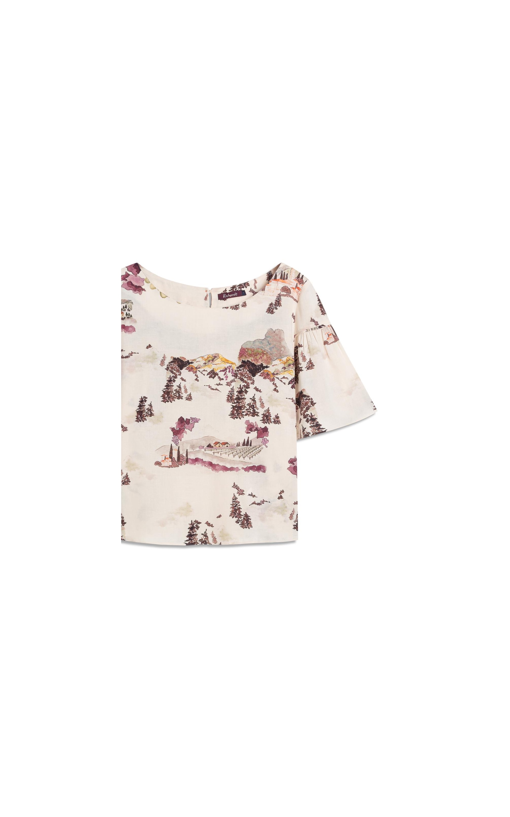 Blusa Serena Vineyard Linho Blend Natural