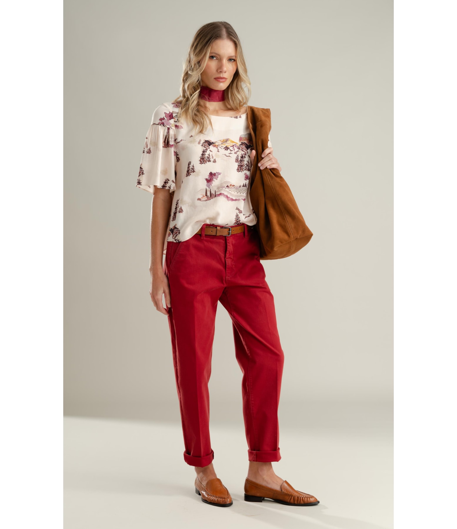 Blusa Serena Vineyard Linho Blend Natural
