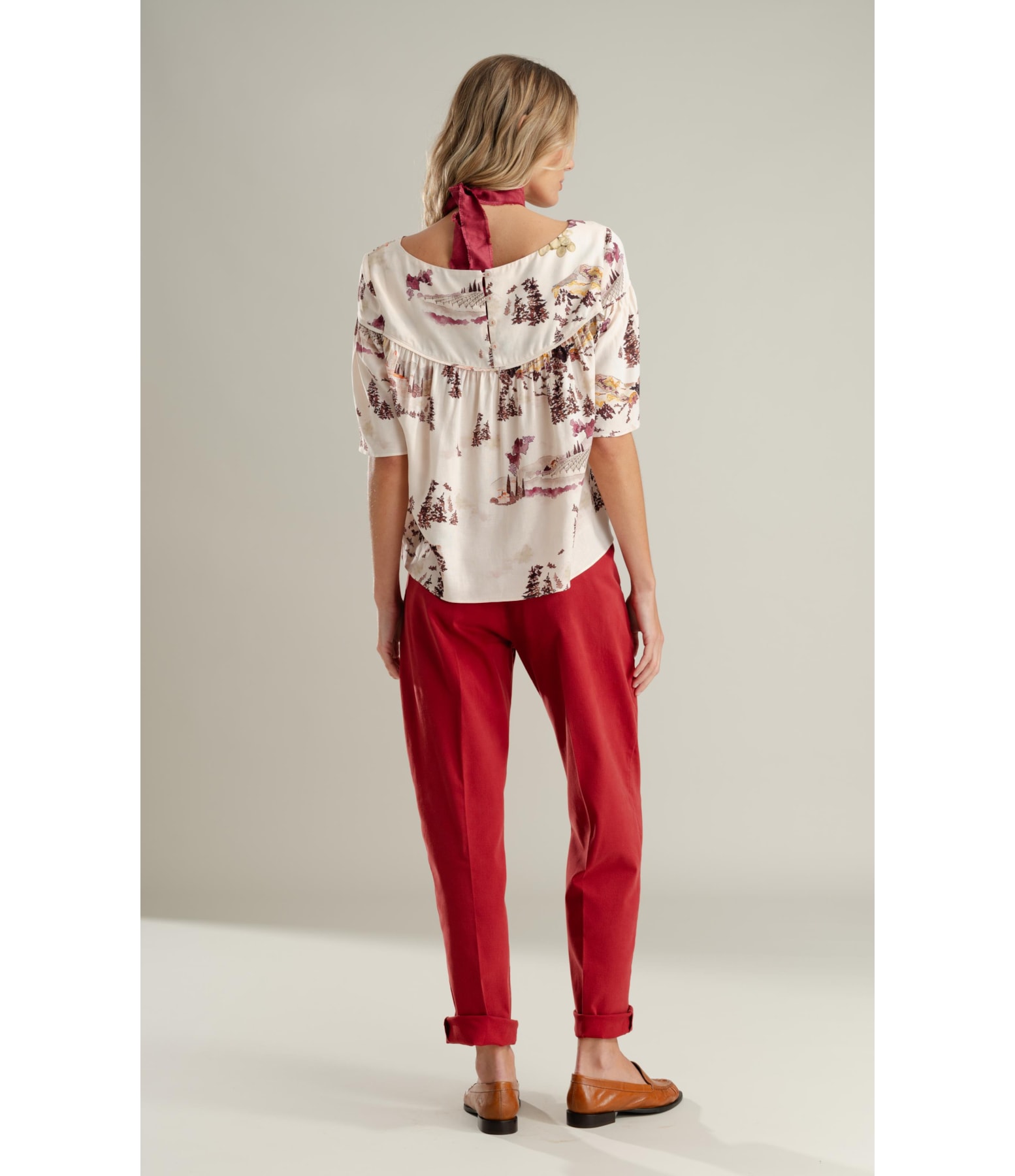 Blusa Serena Vineyard Linho Blend Natural