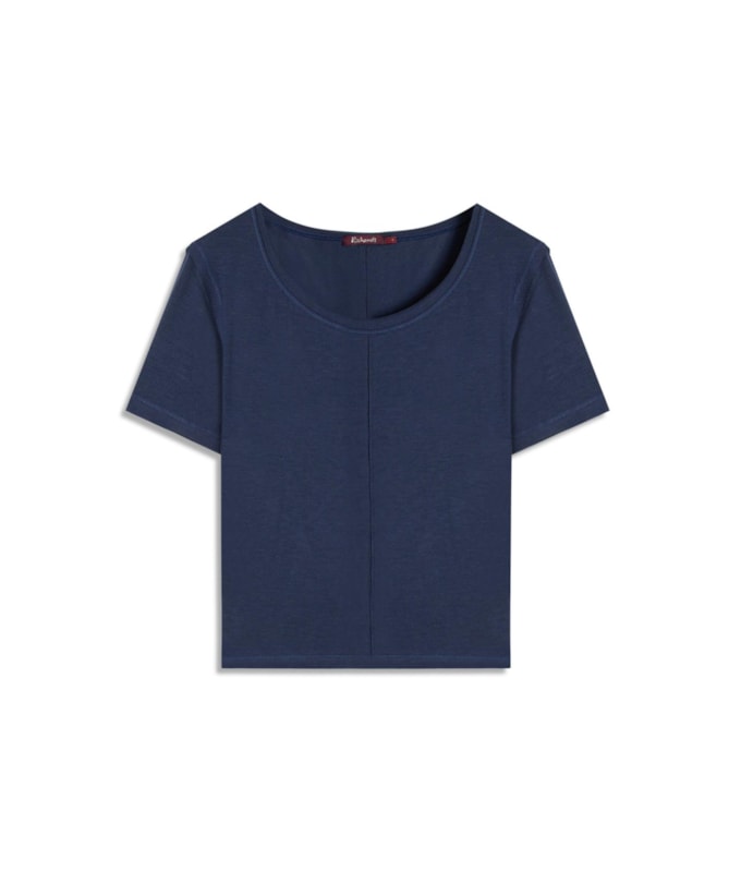 Blusa Siena Bordado Lambreta Lisa Mc Marinho