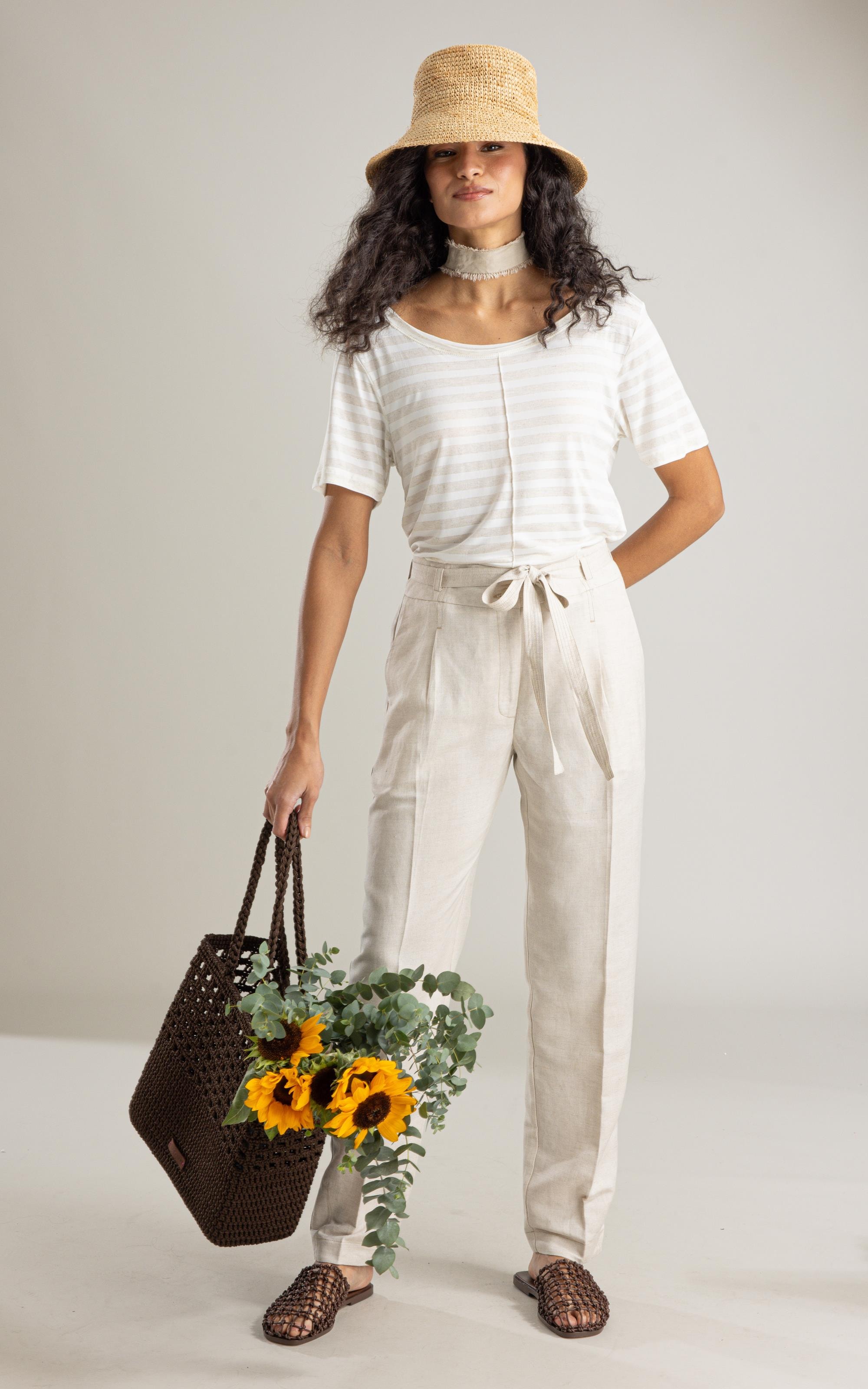 Blusa Siena Listrada  Lb Off White