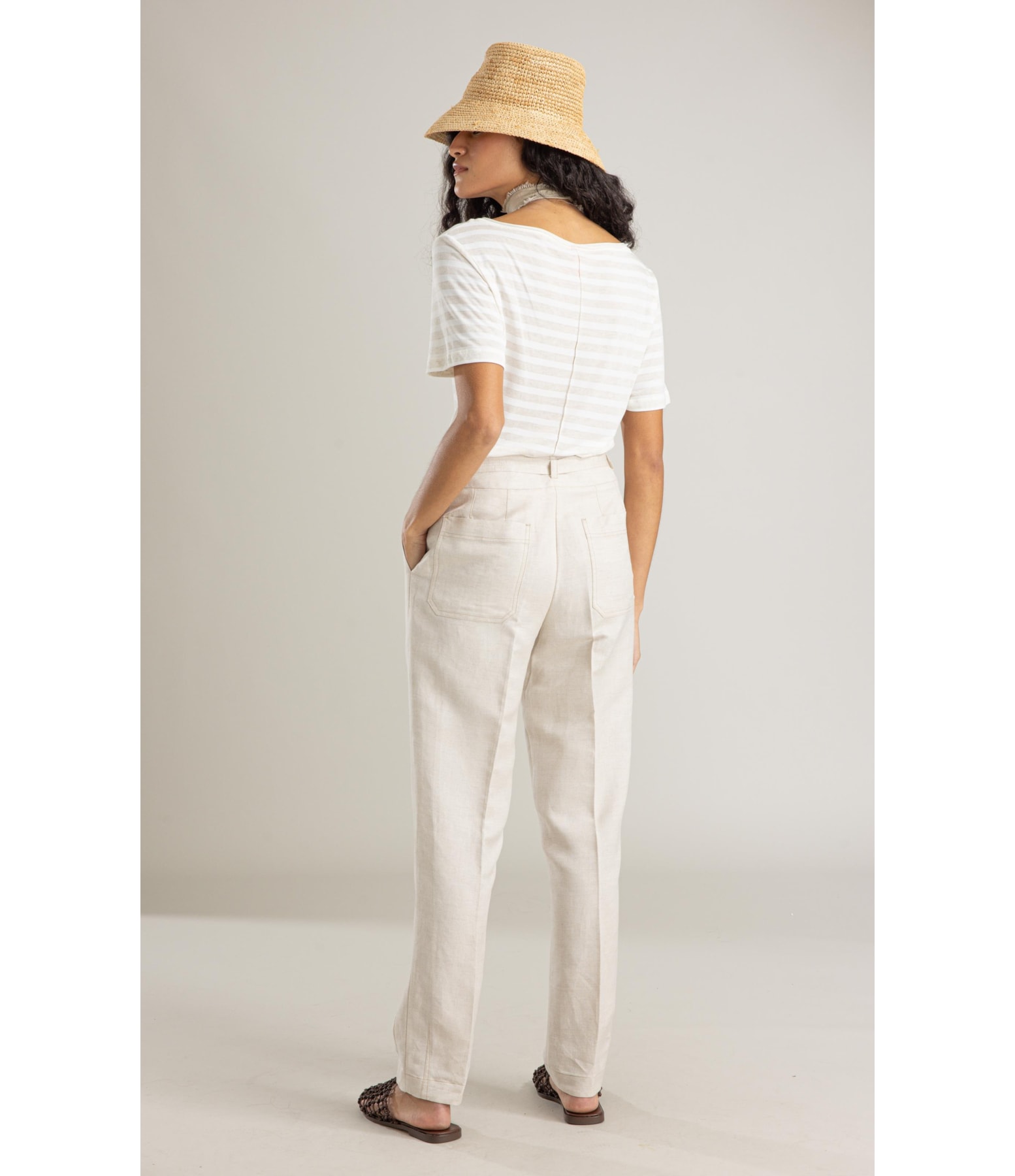 Blusa Siena Listrada  Lb Off White