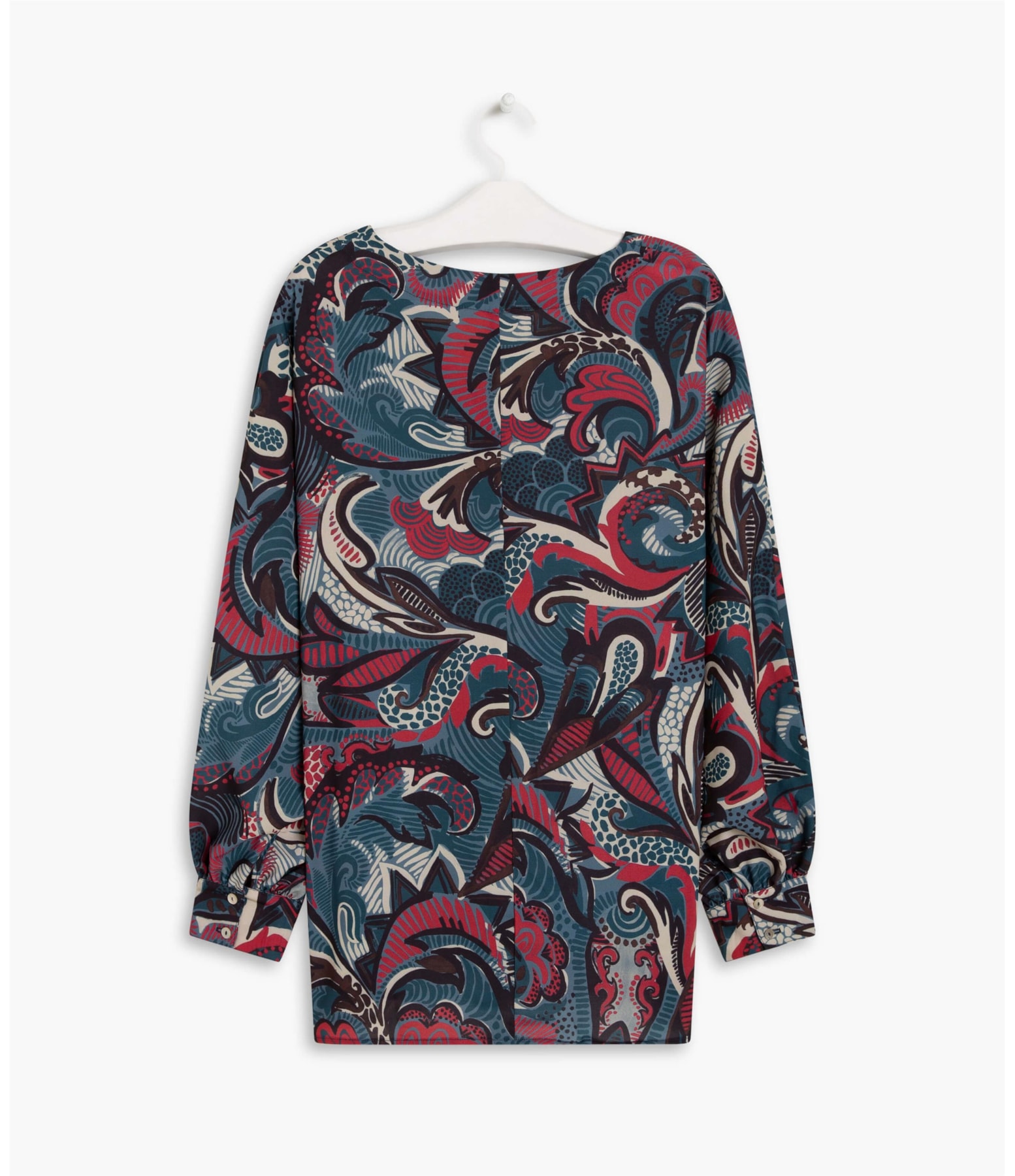 Blusa Sofie Boho Flower Royal