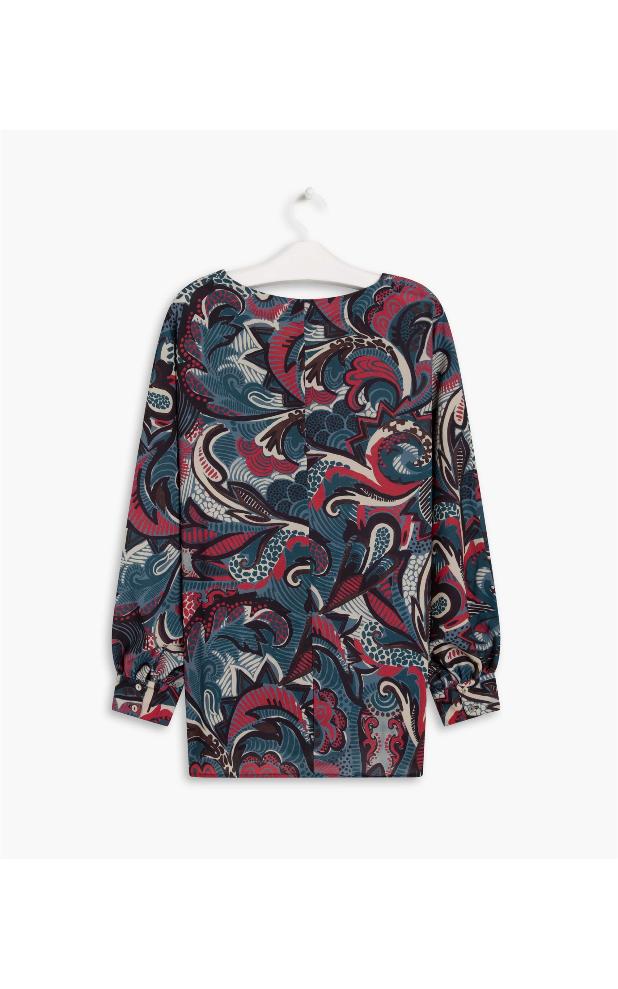 Blusa Sofie Boho Flower Royal