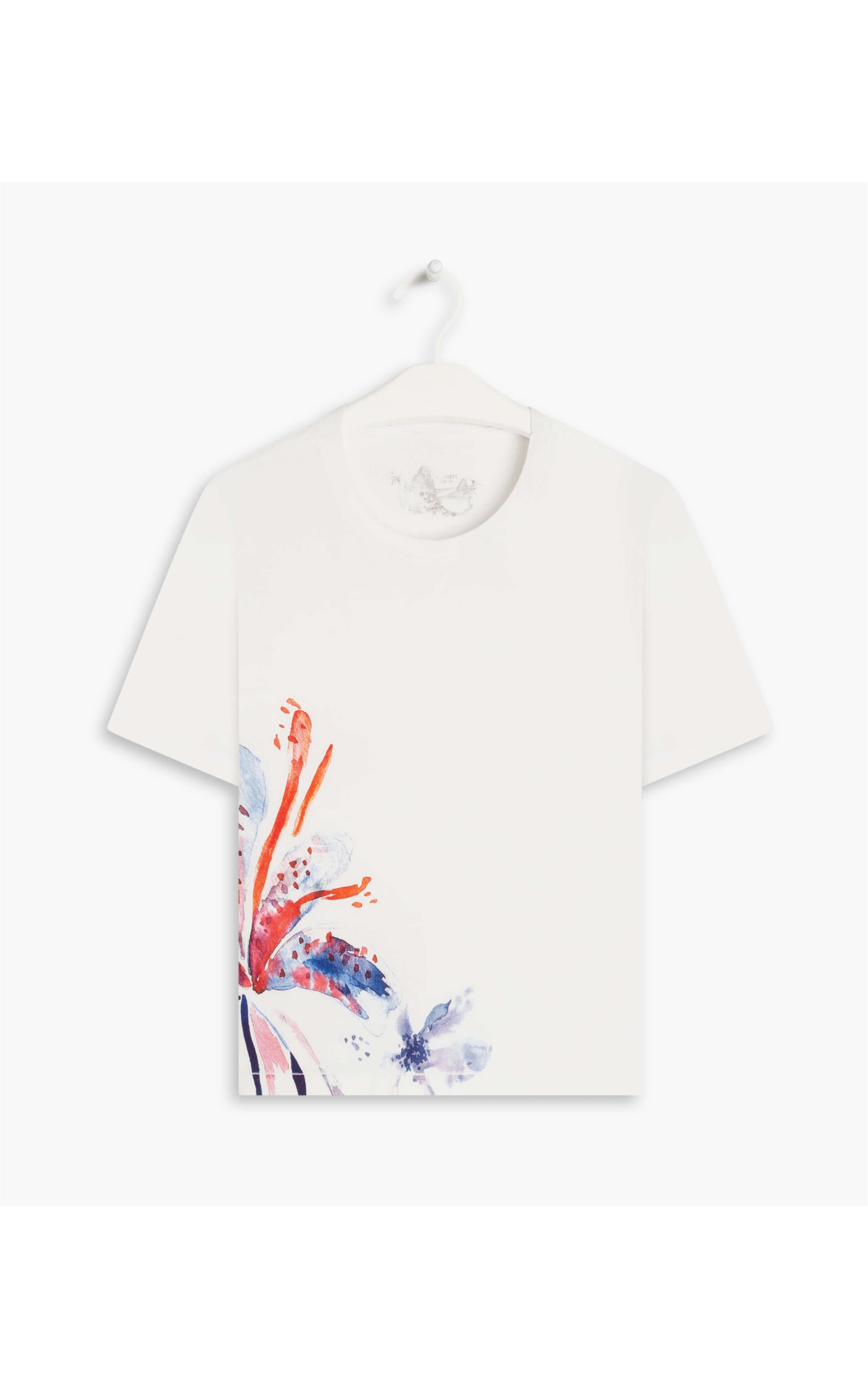 Blusa Soft Flower Big Off White