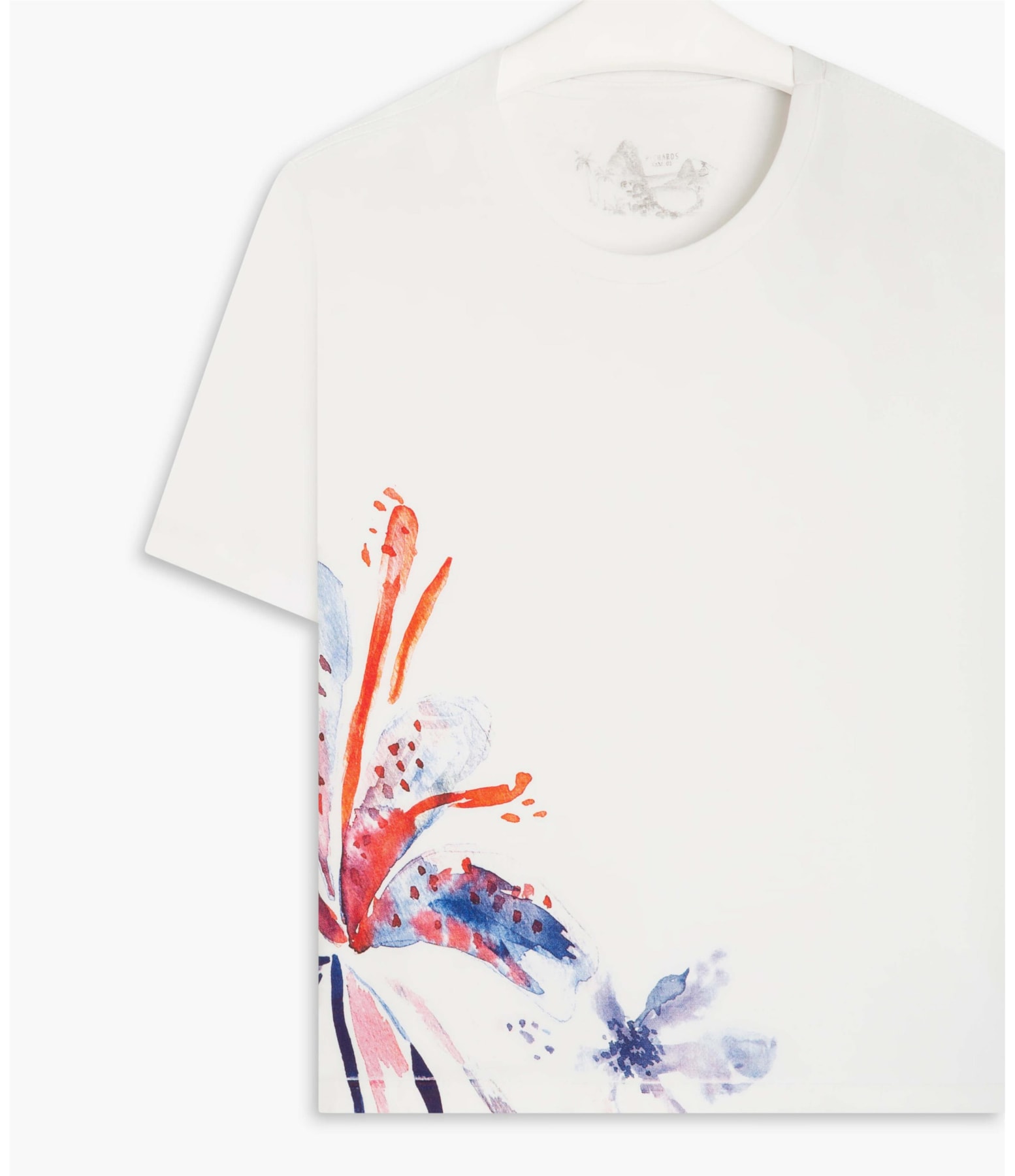 Blusa Soft Flower Big Off White