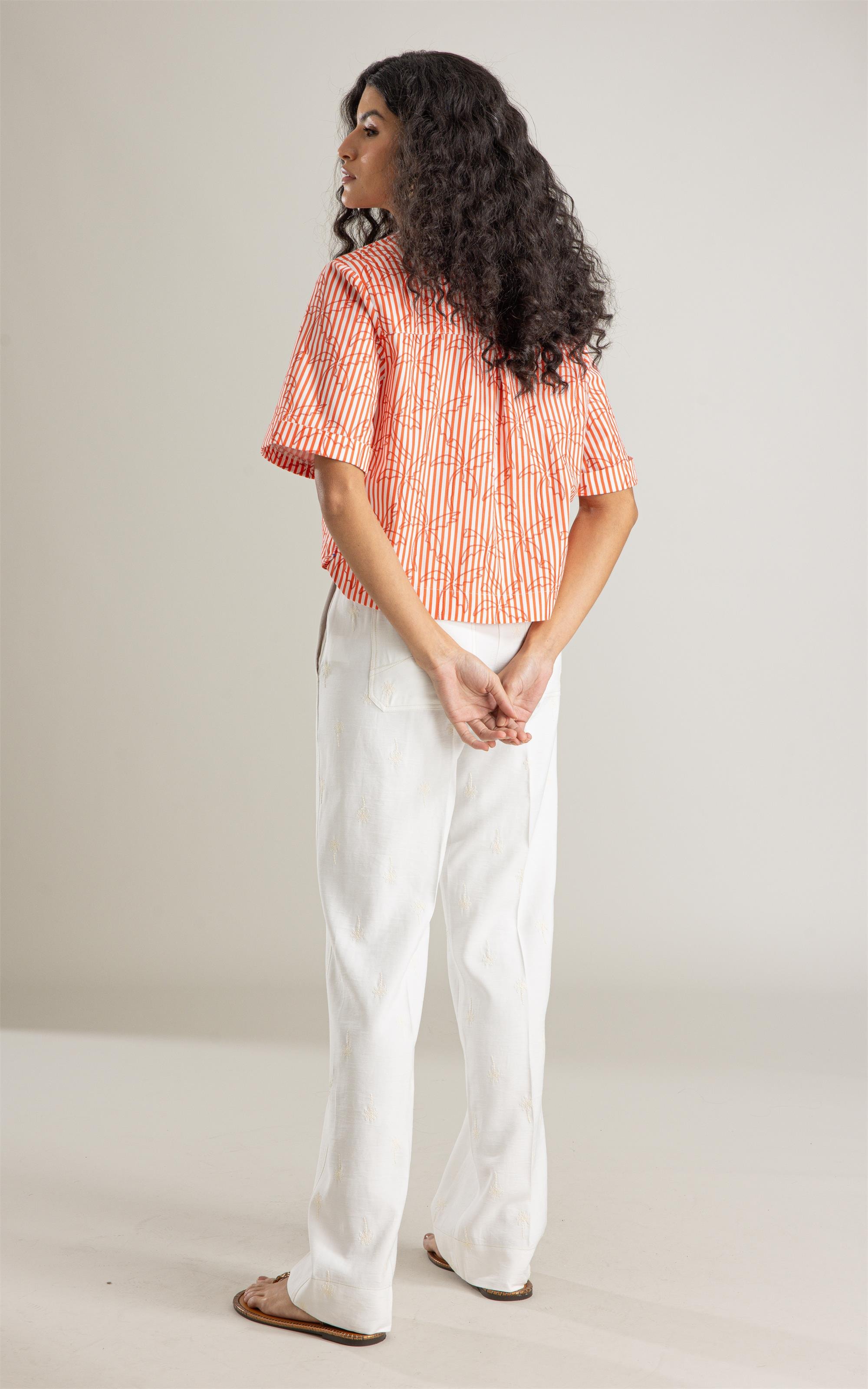 Blusa Sope Listrado Palmers Vermelho