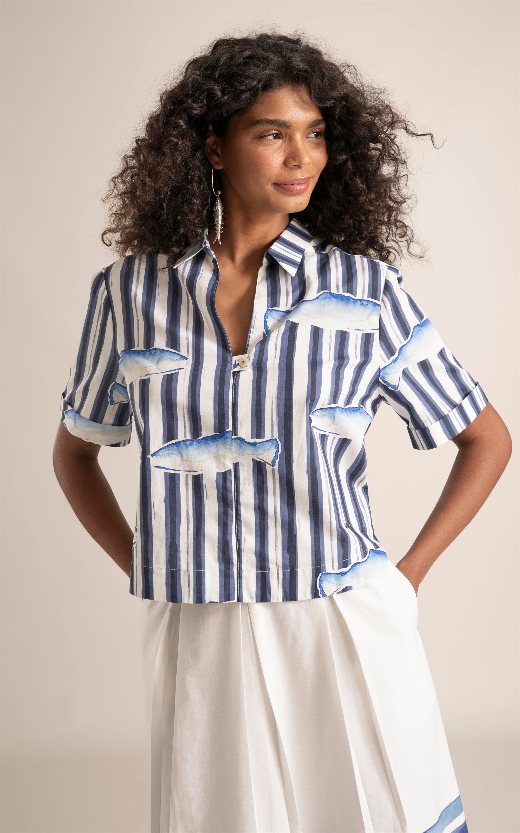 Blusa Sope Marinho