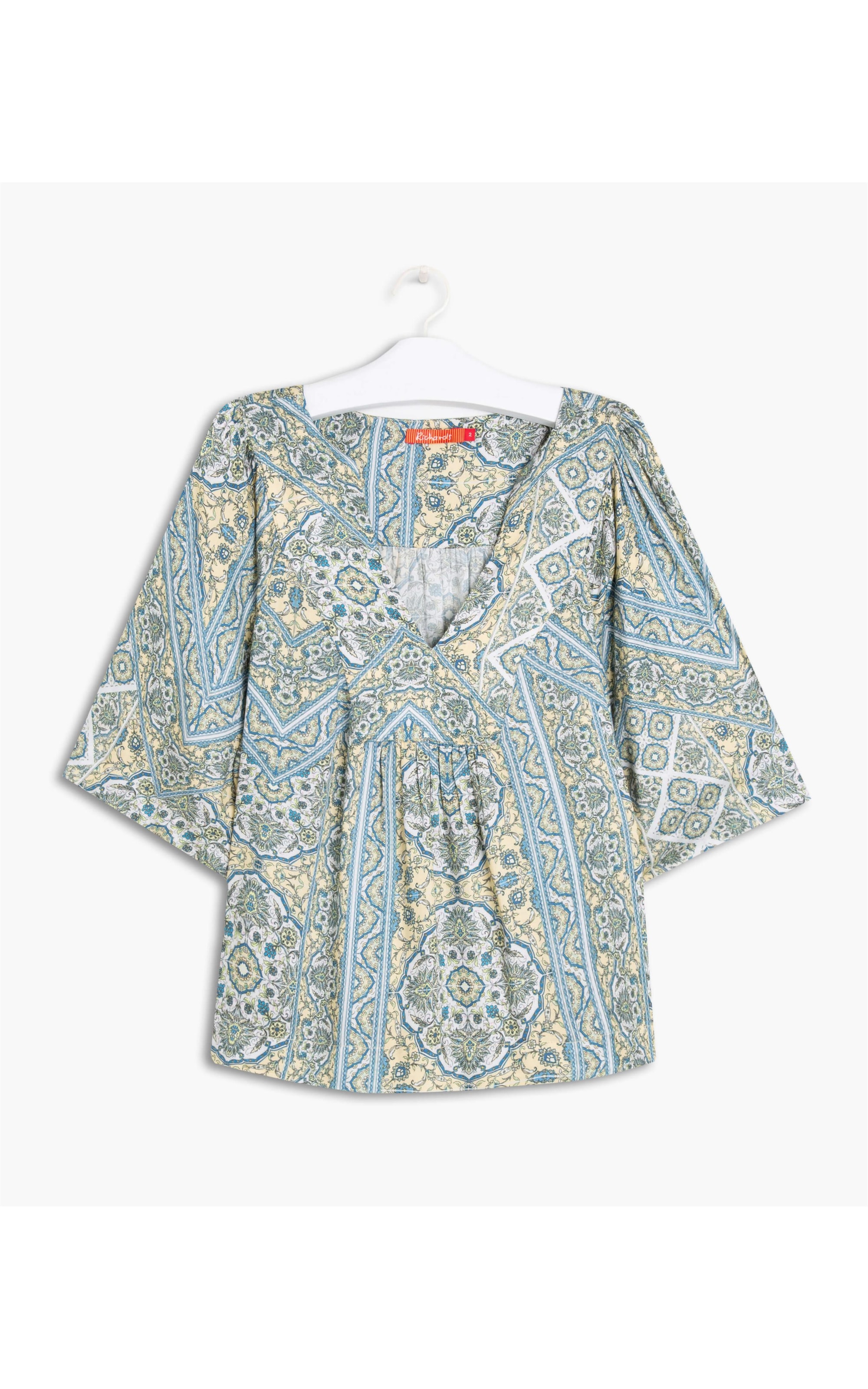 Blusa Soul Est.Arabescos Off White